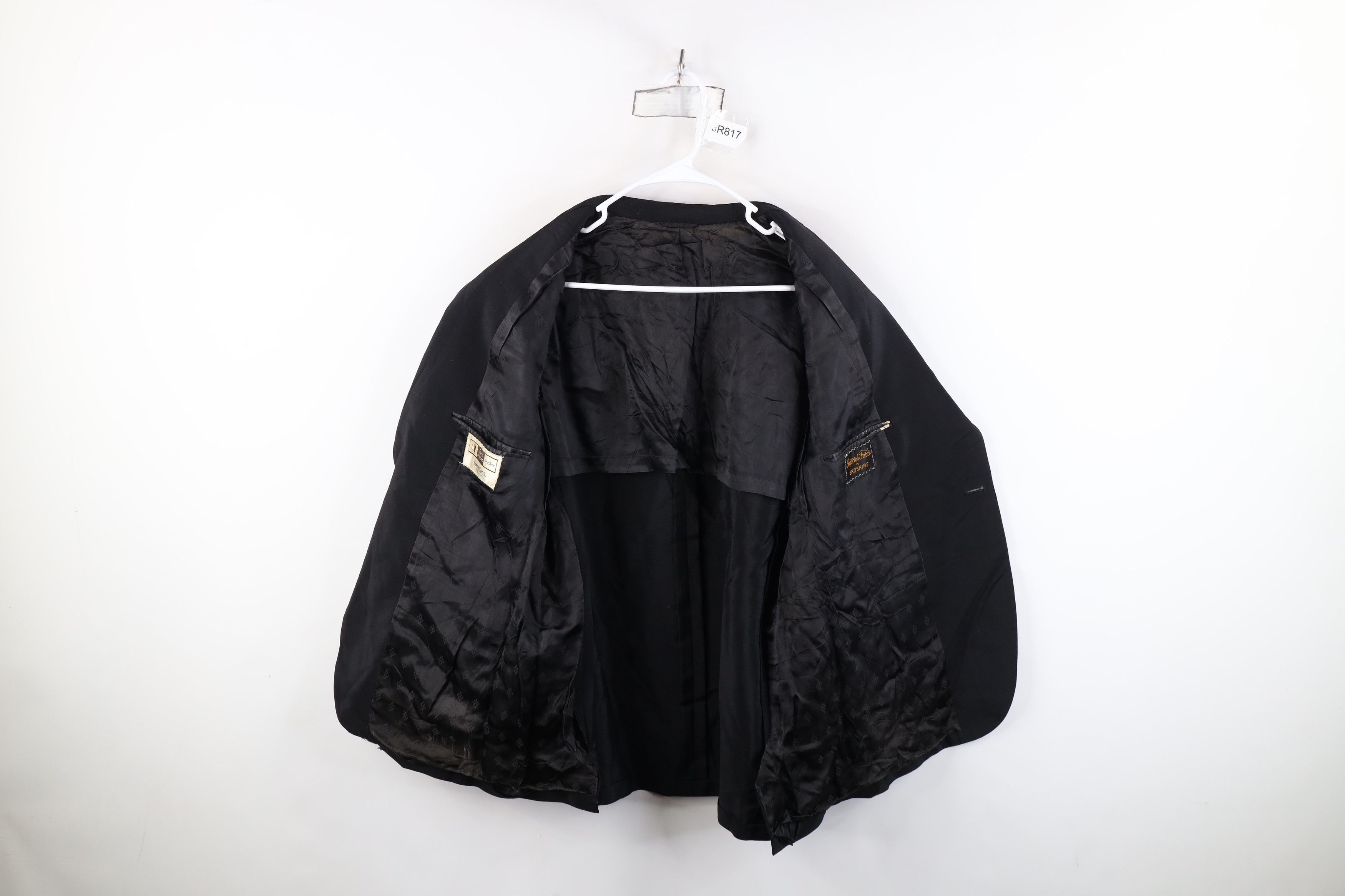 Vintage Vintage 50s 60s Rockabilly Gabardine Suit Blazer Jacket Size US XL / EU 56 / 4 - 9 Thumbnail