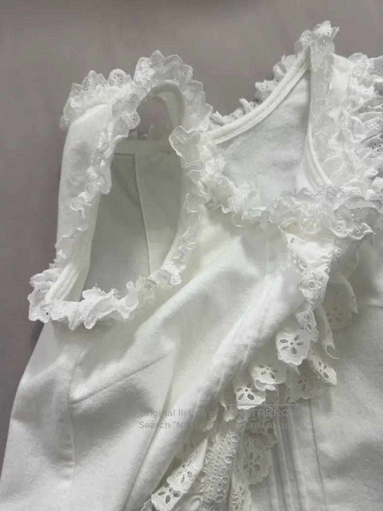 Comme des Garcons Comme Des Garcons Lace Top Size S / US 4 / IT 40 - 5 Thumbnail