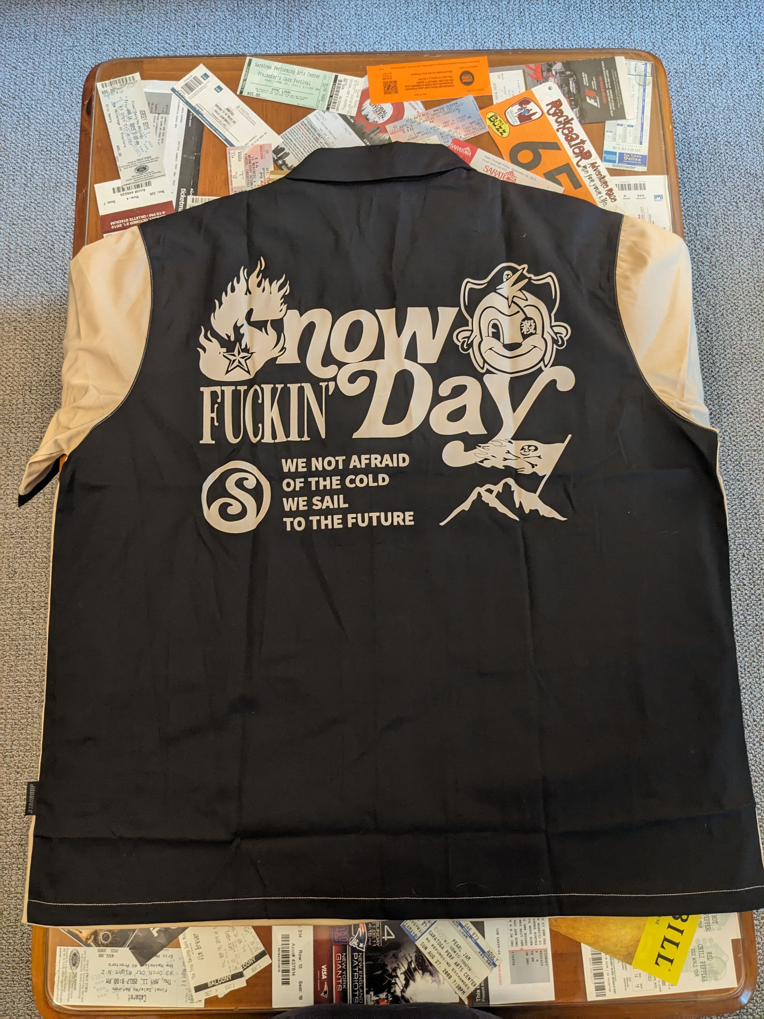 Snowday Snowday x STA Pirate Bowling Shirt Size US XL / EU 56 / 4 - 9 Thumbnail