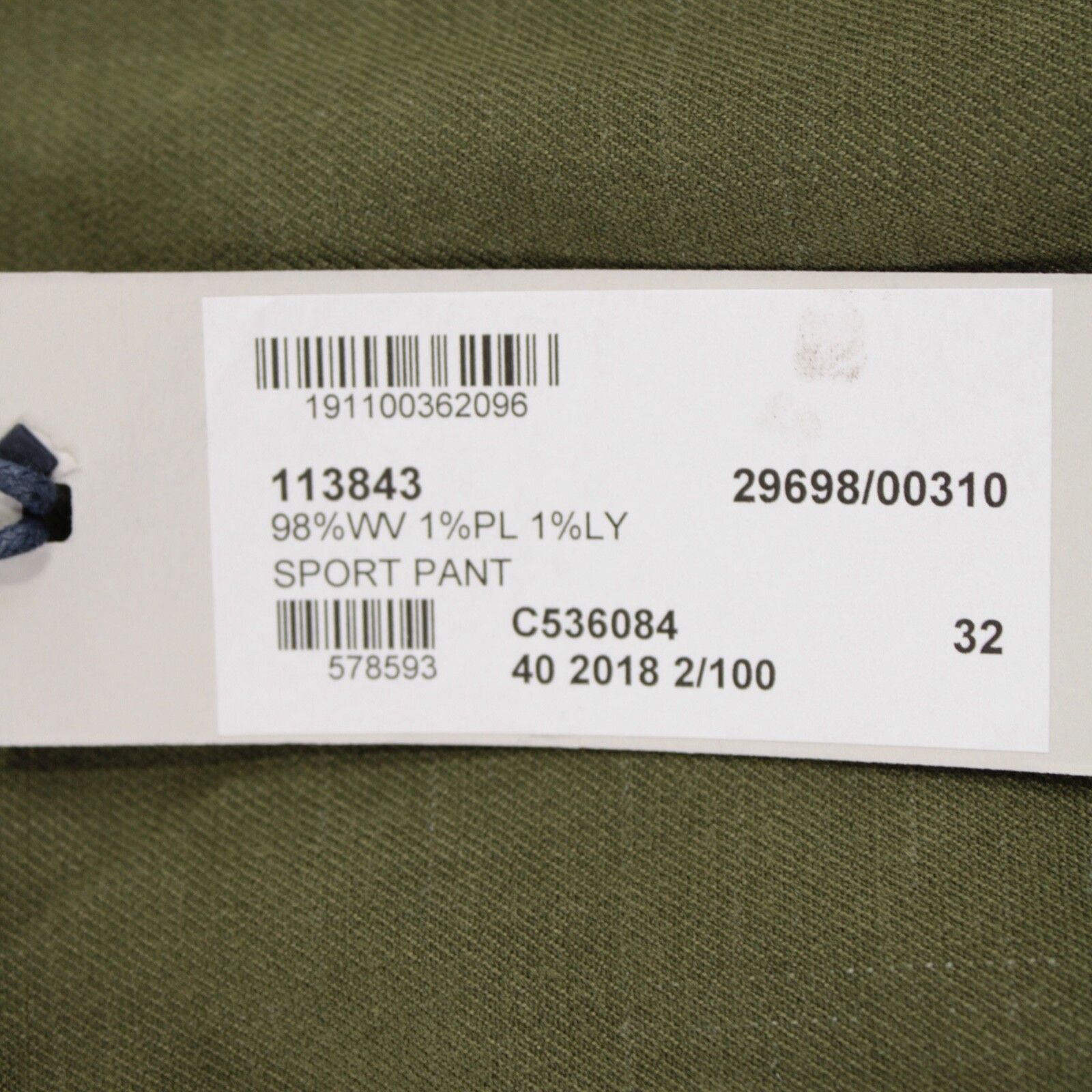 Zanella Zanella New with tags Chino Size 32 US In Green Size US 32 / EU 48 - 4 Thumbnail
