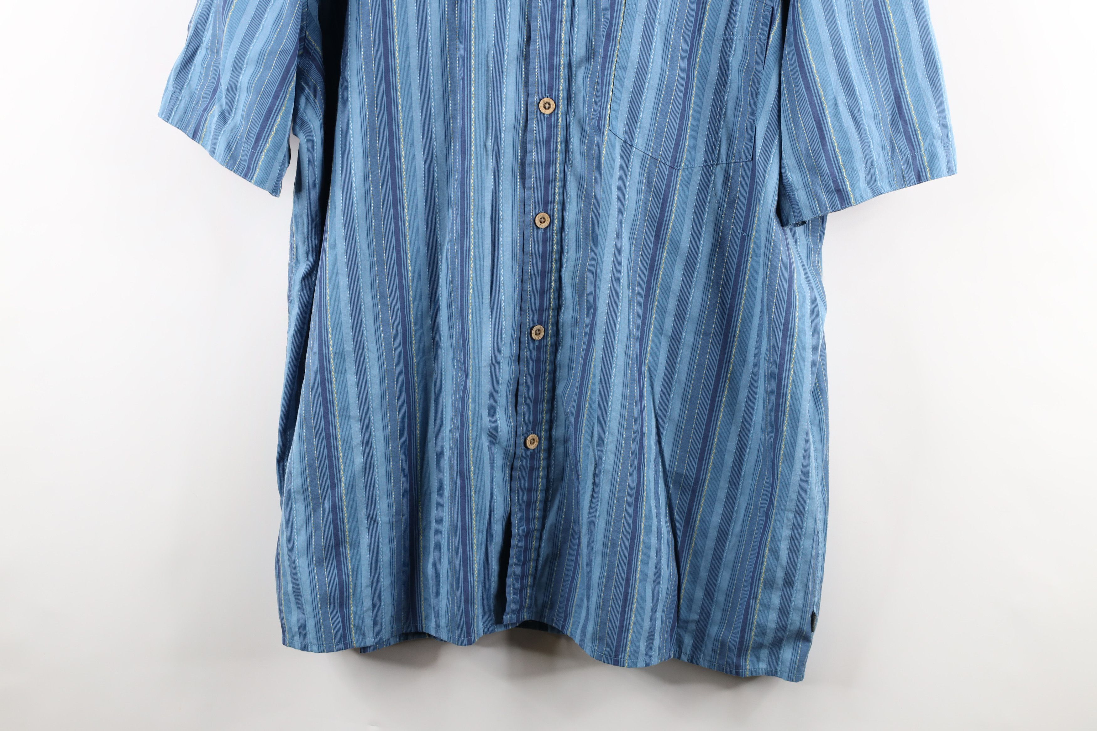 Vintage Vintage REI Block Collared Camp Short Sleeve Button Shirt Size US XL / EU 56 / 4 - 3 Thumbnail