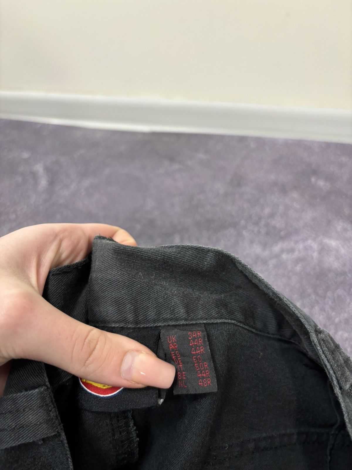 Dickies Vintage Dickies Black Work Y2K Hype Baggy Cargo Pants Size US 34 / EU 50 - 17 Thumbnail