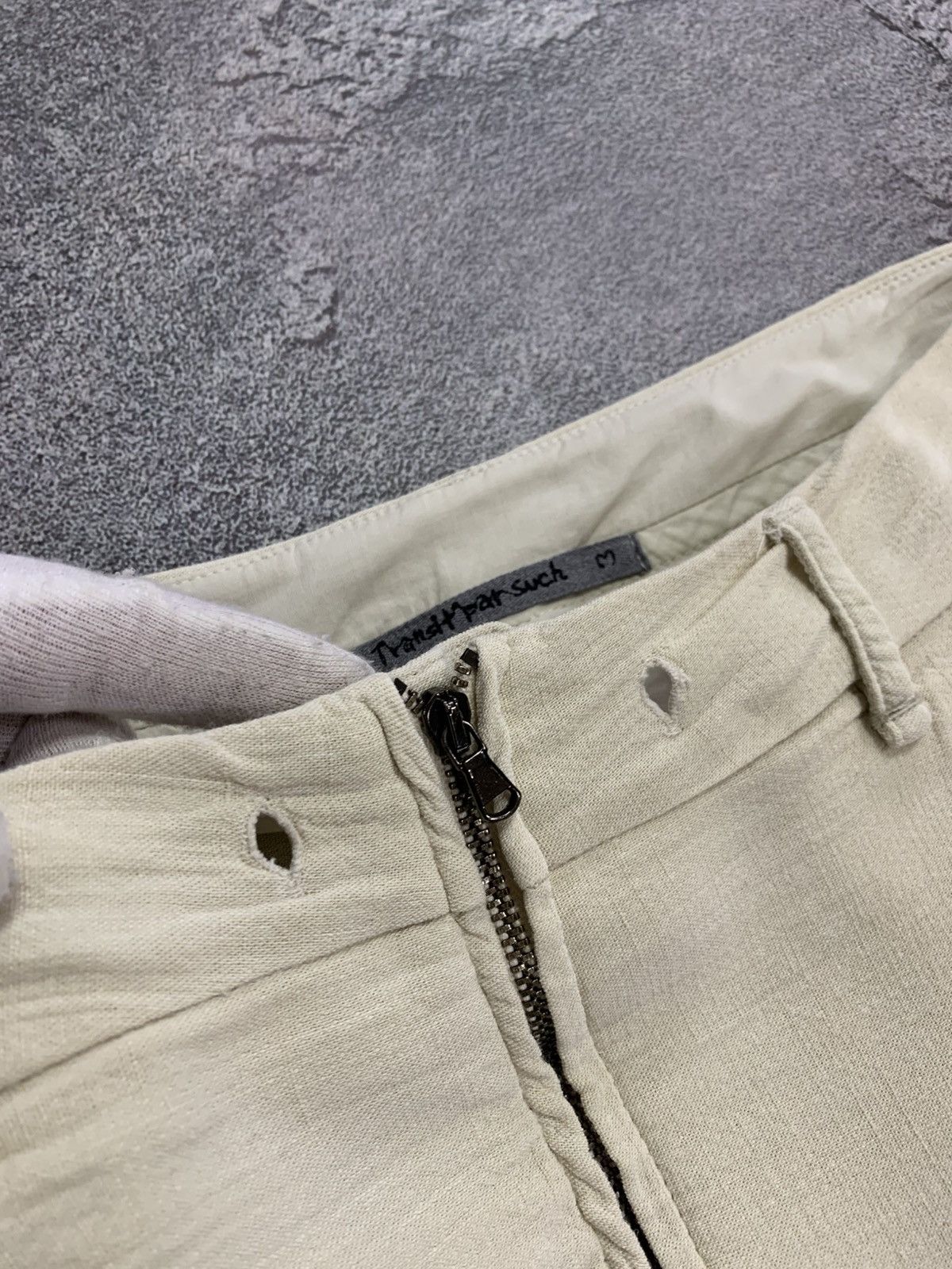 Japanese Brand × Transit Uomo Transit Par Such Linen AvantGarde Japanese Pants Men’s S Size US 30 / EU 46 - 6 Thumbnail