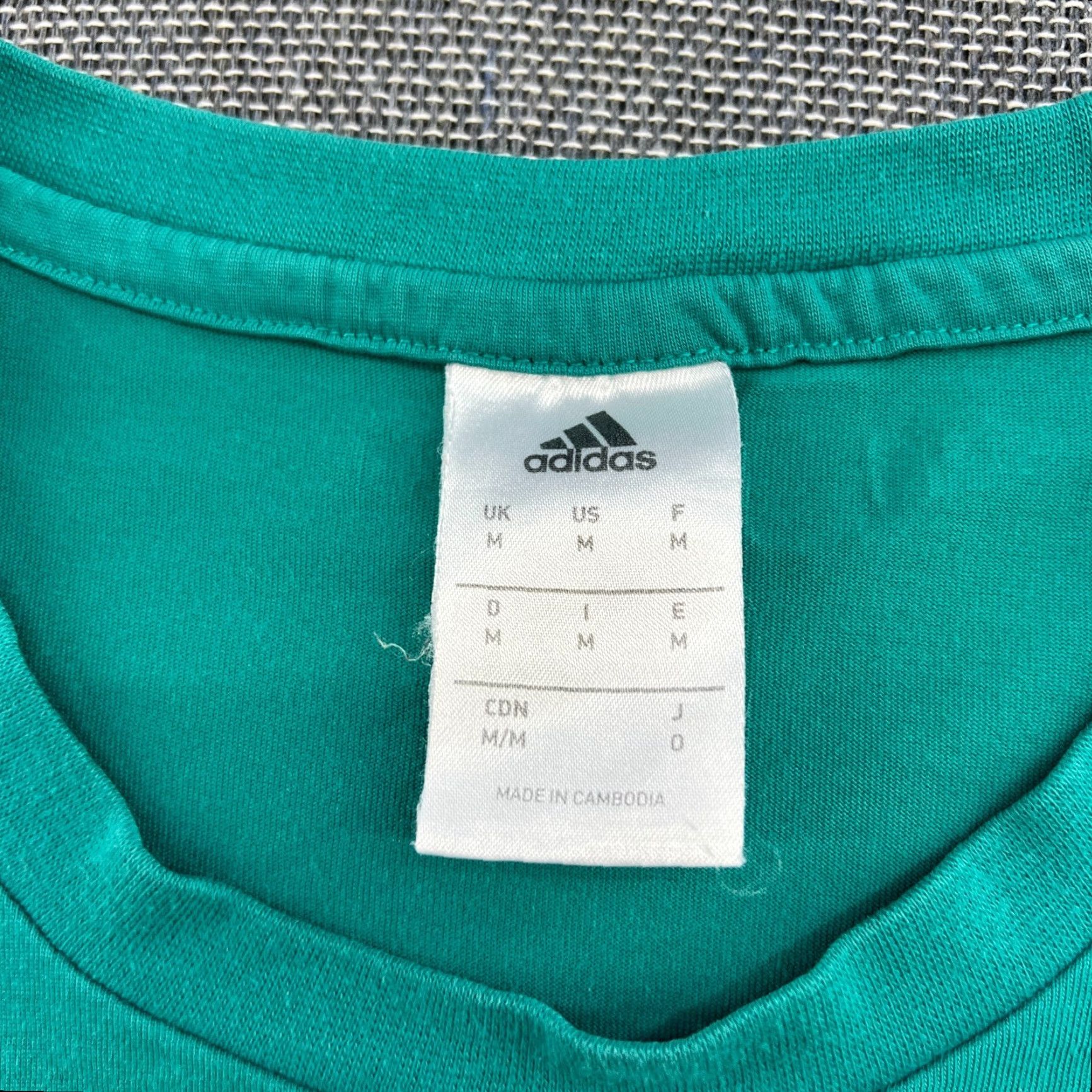 Adidas adidas Germany 2017 2018 Training Shirt Mens Medium Green Jersey Shirt Mens Football Running Moisture Wicking Quick Dry Short Sleeve Athletic Size US M / EU 48-50 / 2 - 4 Thumbnail