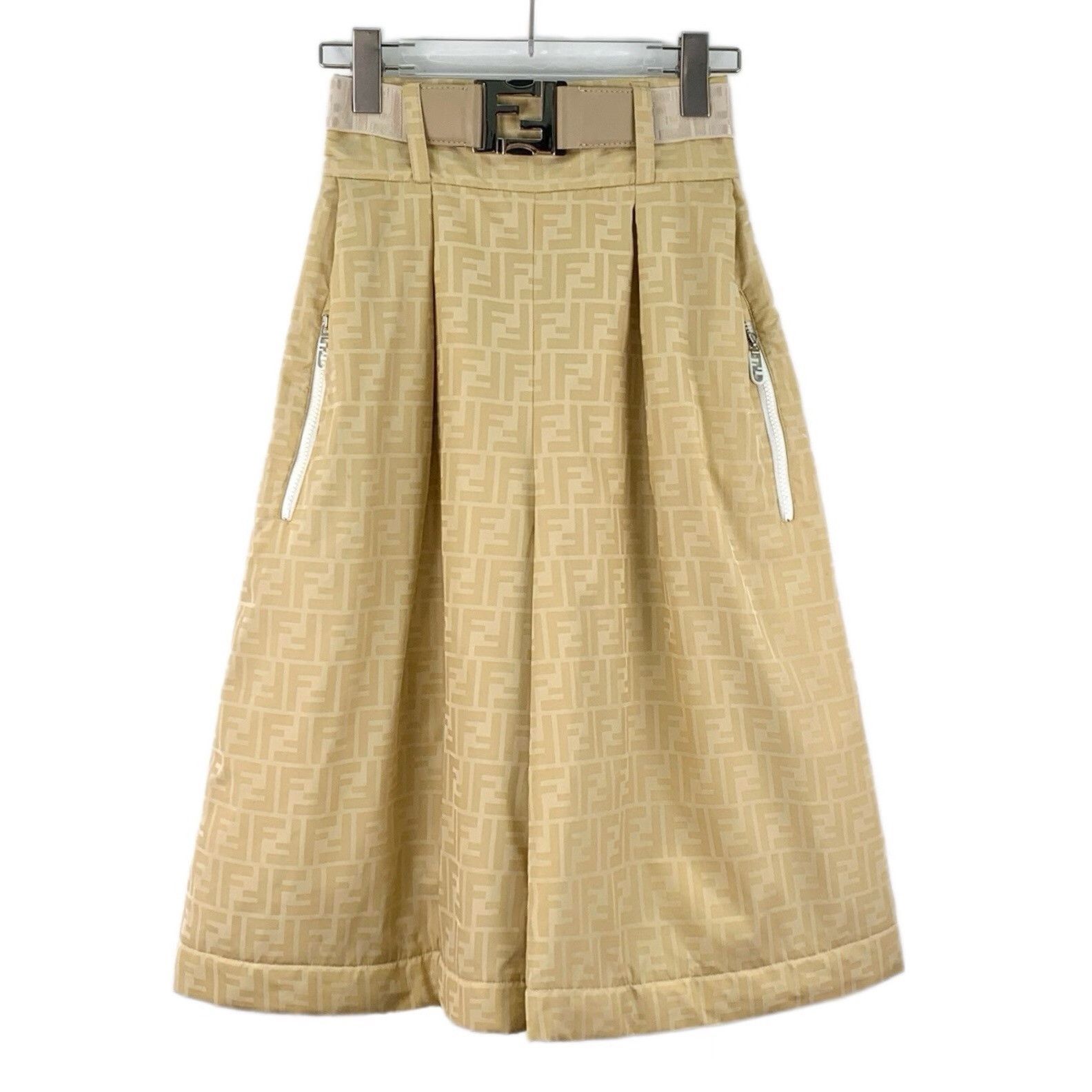 Fendi Fendi High-Waist Yellow Pants XS Women Size 24" / US 00 / IT 34 - 1 Thumbnail