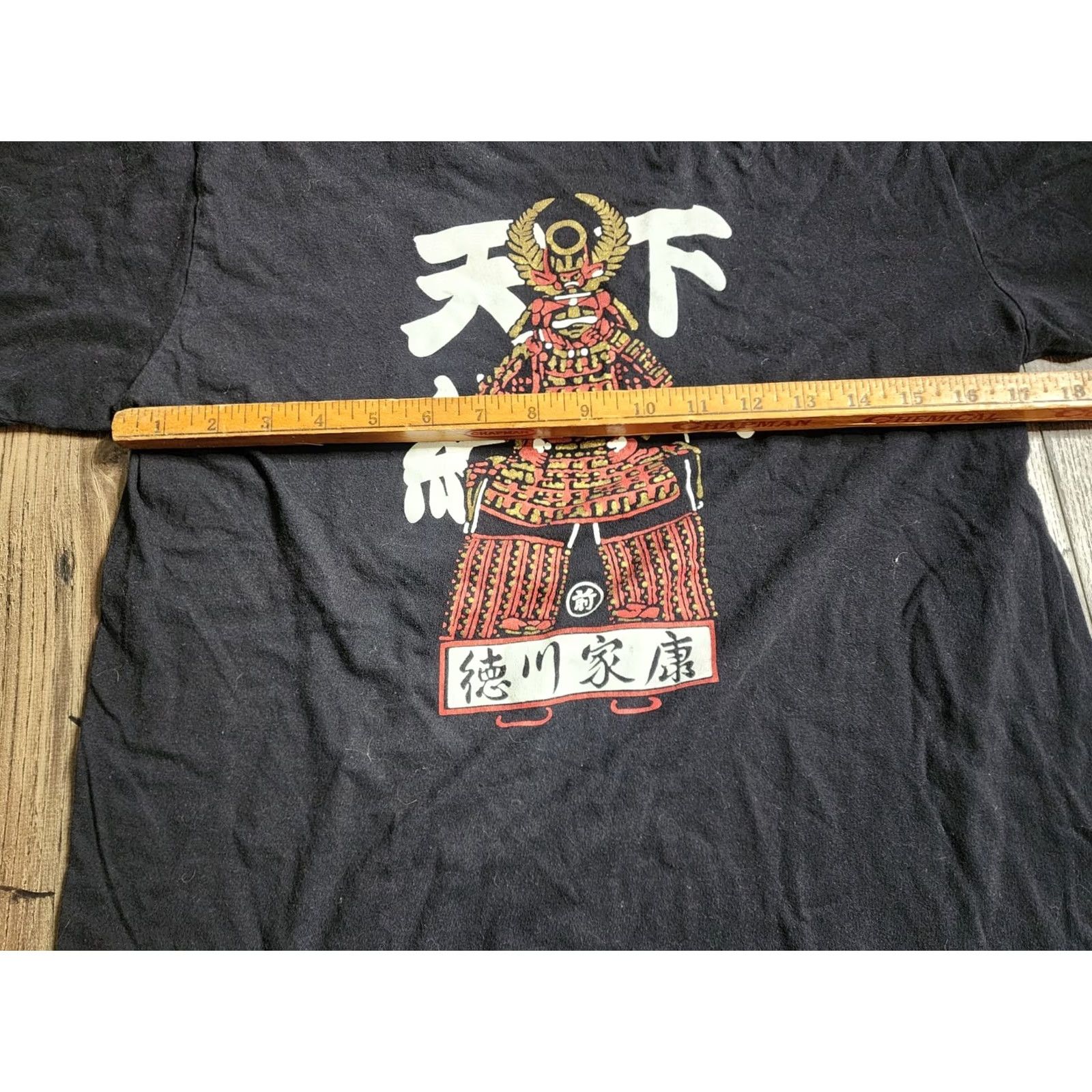 Vintage Yokosuka T-Shirt Mens M Logo Graphic 100% Cotton Black Short Sleeve Crew Neck Slim Fit Vintage 90s Anime Kagemusha Night Theme Mens Size US M / EU 48-50 / 2 - 3 Thumbnail