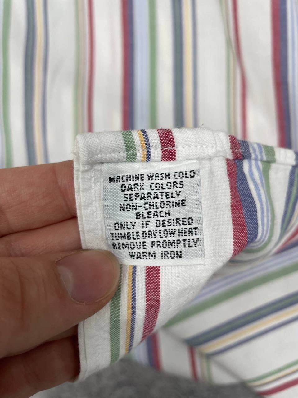 Chaps Ralph Lauren Chaps Ralph Lauren Men Cotton Striped Shirt Multicolor Size US XL / EU 56 / 4 - 6 Thumbnail