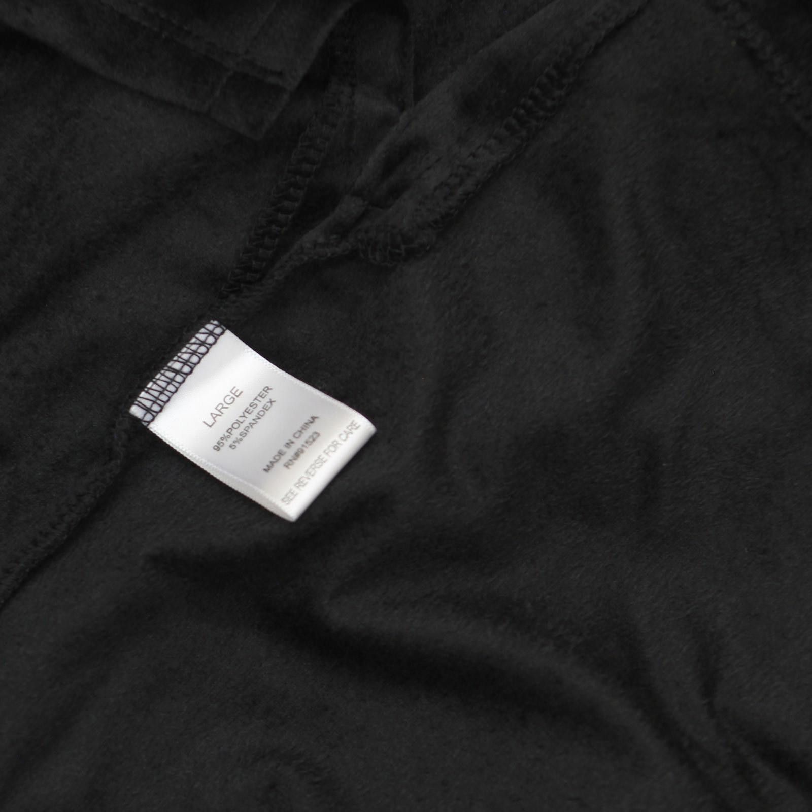 Other New Roudelain Hooded Velvet Lounge Top Ejje564m Black L Size L / US 10 / IT 46 - 4 Thumbnail