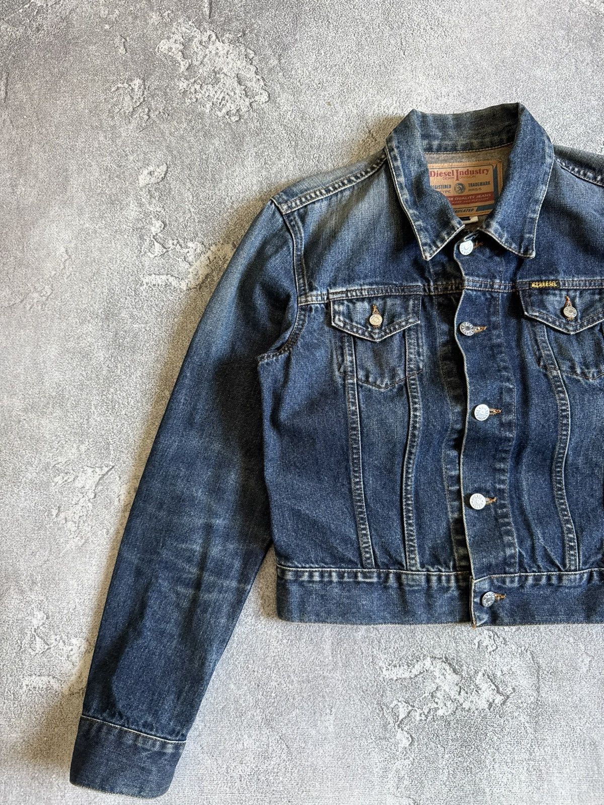 Diesel Diesel L/size retro vintage denim jacket washed Y2K LGB 90s Size L / US 10 / IT 46 - 8 Thumbnail