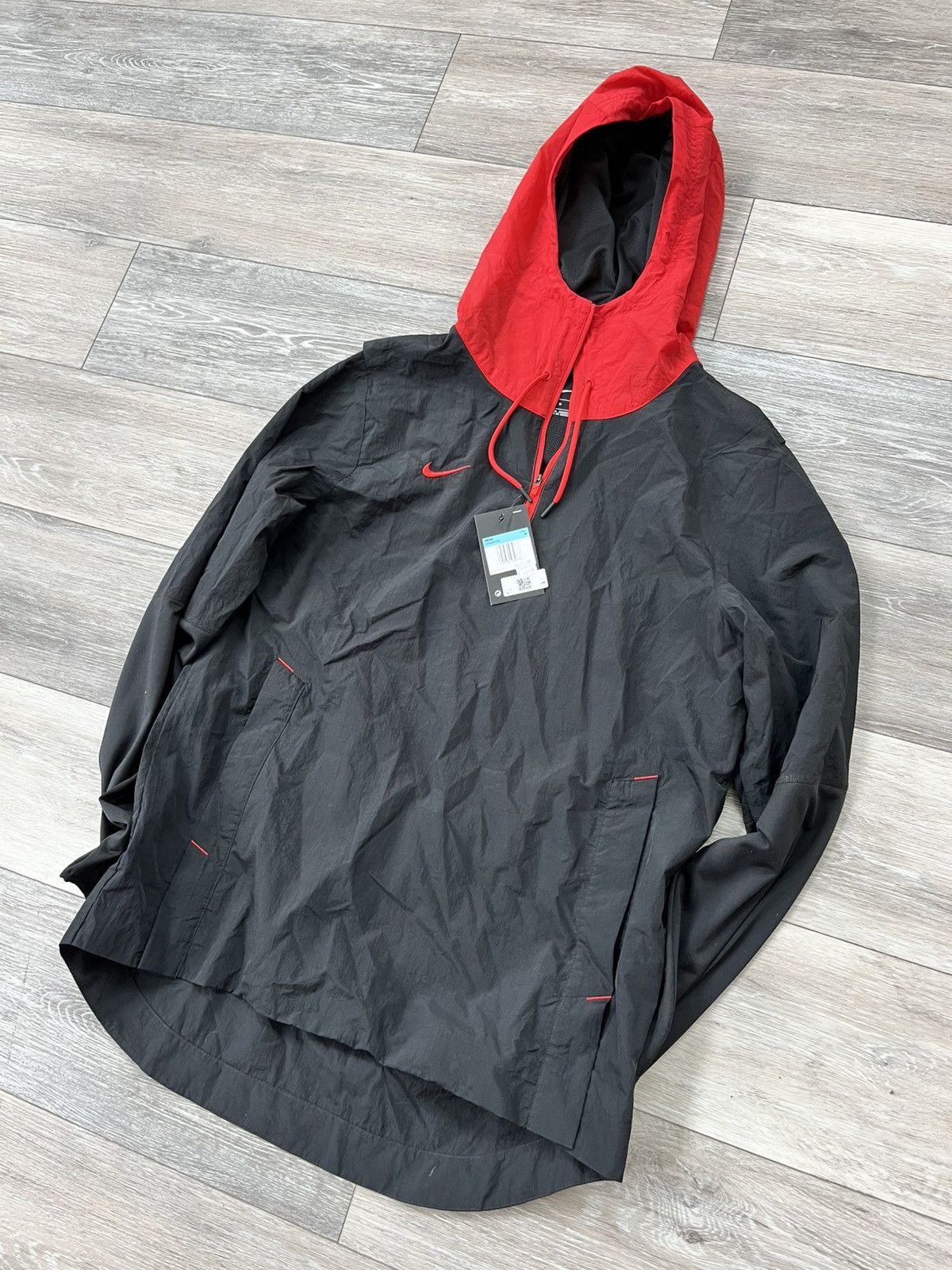 Nike Nike Quarter Zip Pullover Hooded Windbreaker Size US M / EU 48-50 / 2 - 2 Thumbnail