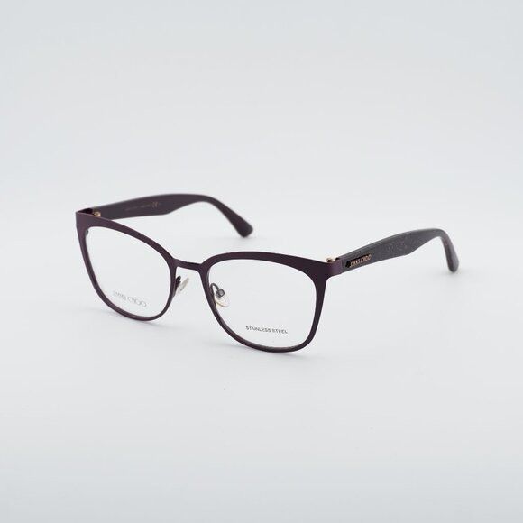 Jimmy Choo Jimmy Choo JC189 0FN1 00 Eyeglasses Cyclamen Violet 53mm Size ONE SIZE - 3 Thumbnail