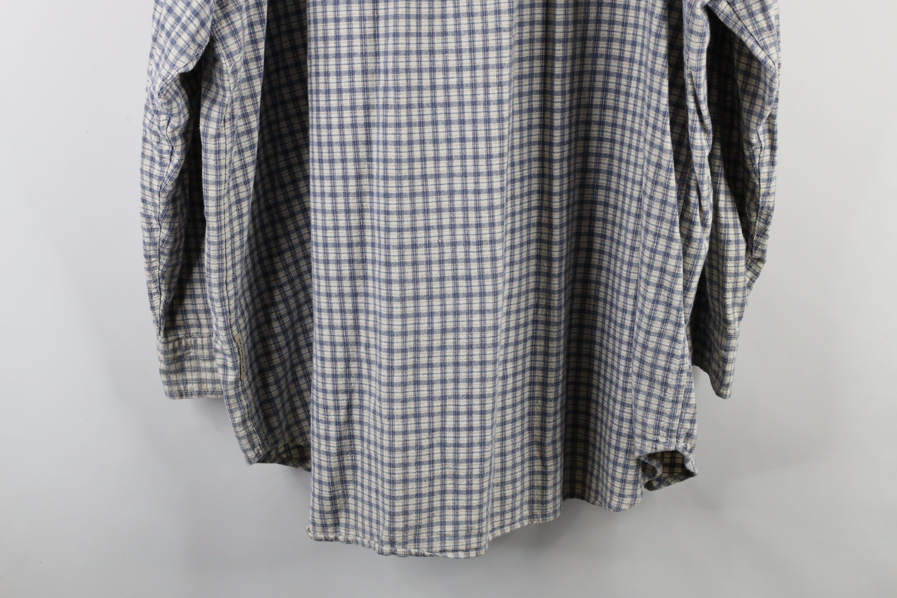 Vintage Vintage 90s Streetwear Blend Denim Collar Button Down Shirt Size US XXL / EU 58 / 5 - 15 Thumbnail