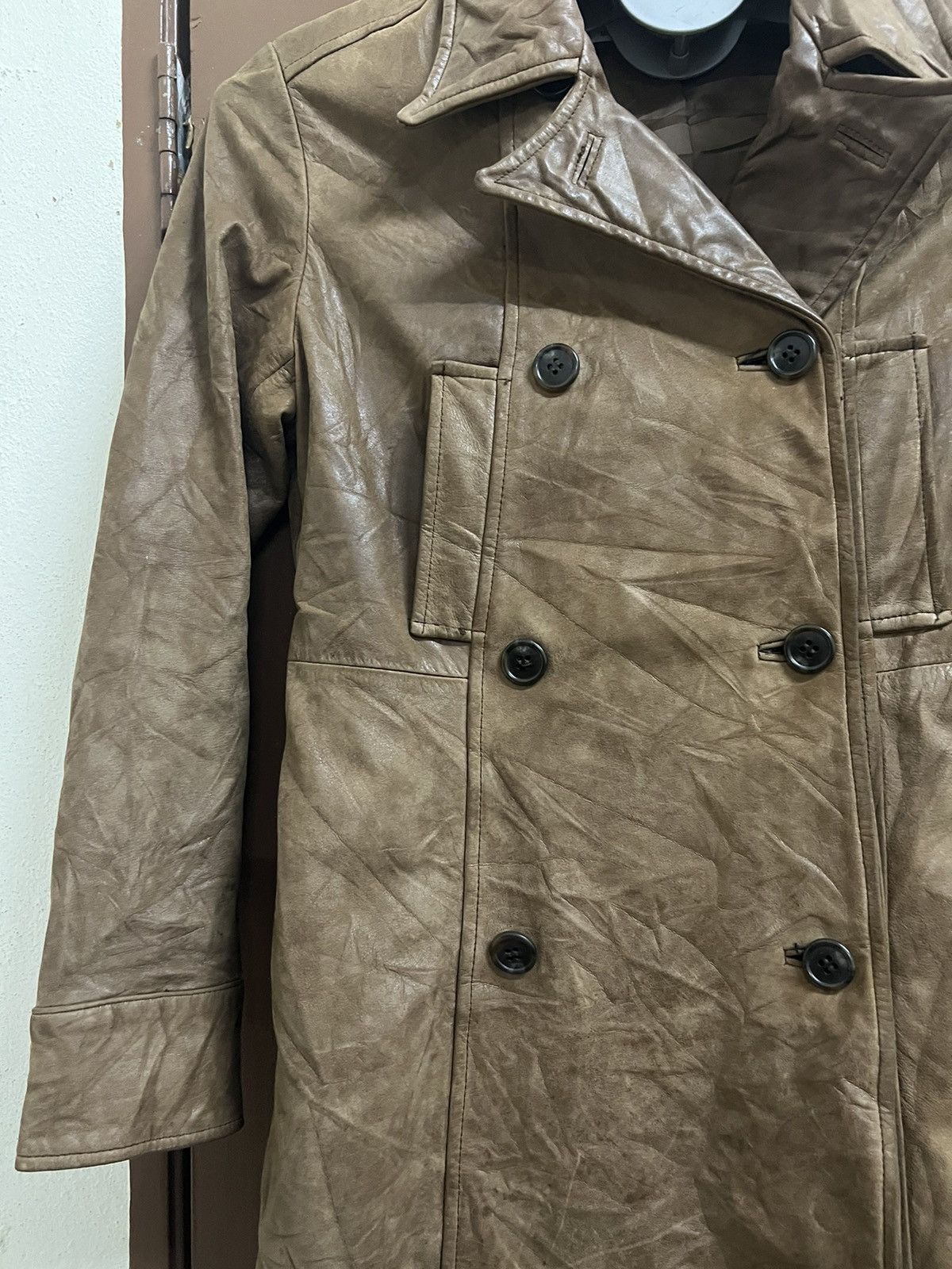 Designer MON AMI PIERLOT DESIGN CLAUSIE PIERLOT JACKET LEATHER.(GJ31) Size US S / EU 44-46 / 1 - 15 Thumbnail