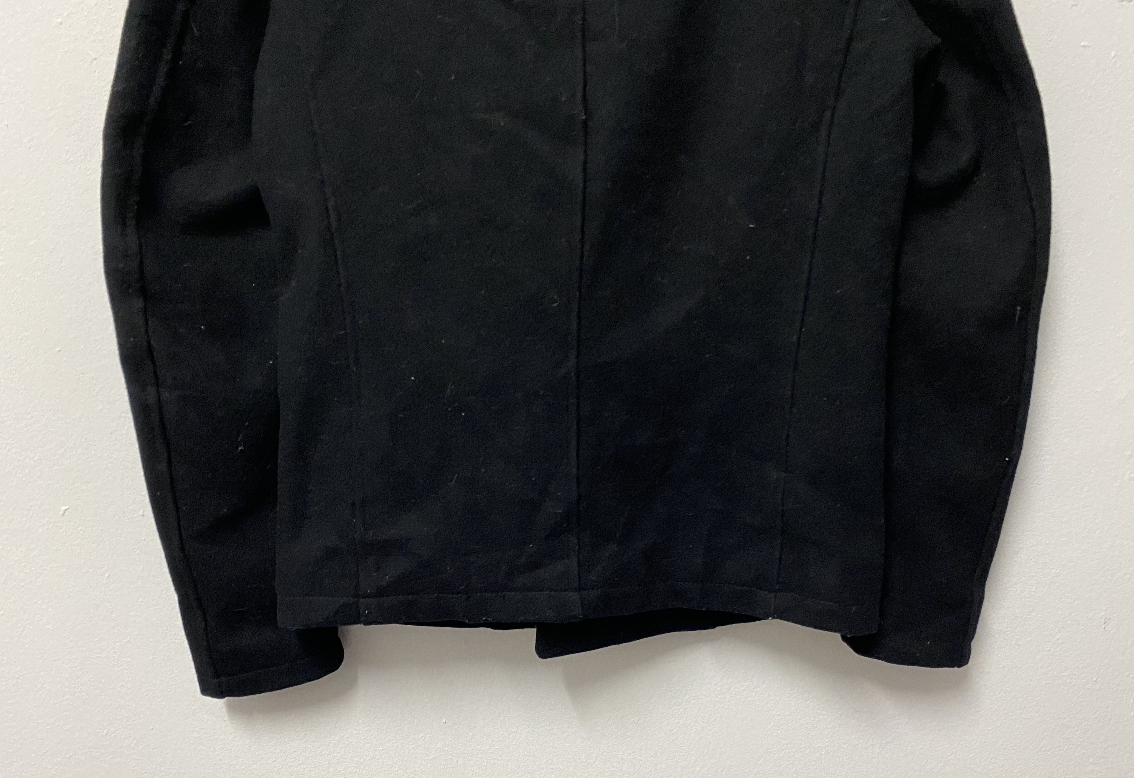 GOSTAR DE FUGA VTG Gostar De Fuga Double Breasted Wool Jacket Black Size US S / EU 44-46 / 1 - 14 Thumbnail