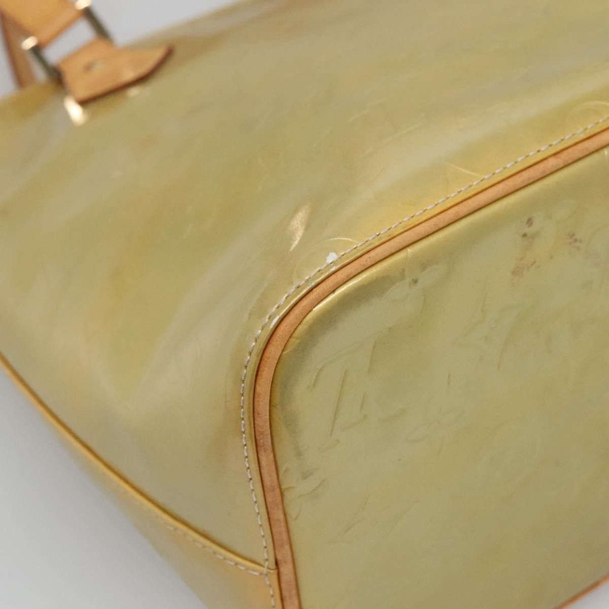 Louis Vuitton LOUIS VUITTON Monogram Vernis Houston Hand Bag Gris M91053 Size ONE SIZE - 16 Thumbnail