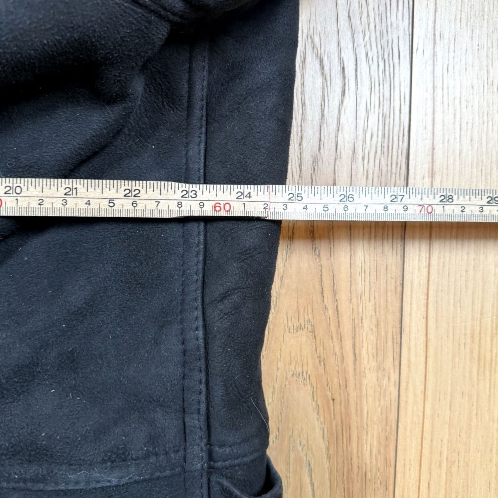 Vintage VINTAGE Sawyer of Napa Coat Mens XL Suede Button Wool Lined Black Overcoat Size US XL / EU 56 / 4 - 6 Thumbnail