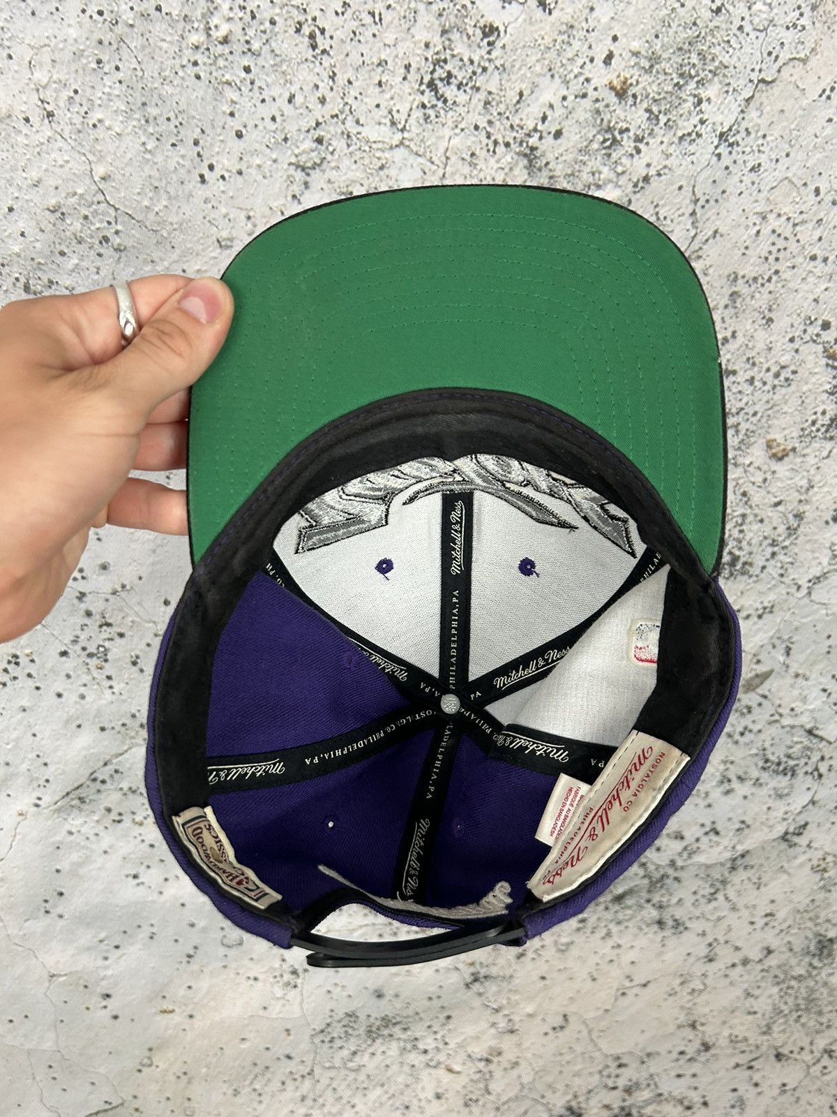 Mitchell & Ness Mitchell and Ness Toronto Raptors SnapBack Hat NBA Rare Size ONE SIZE - 5 Thumbnail