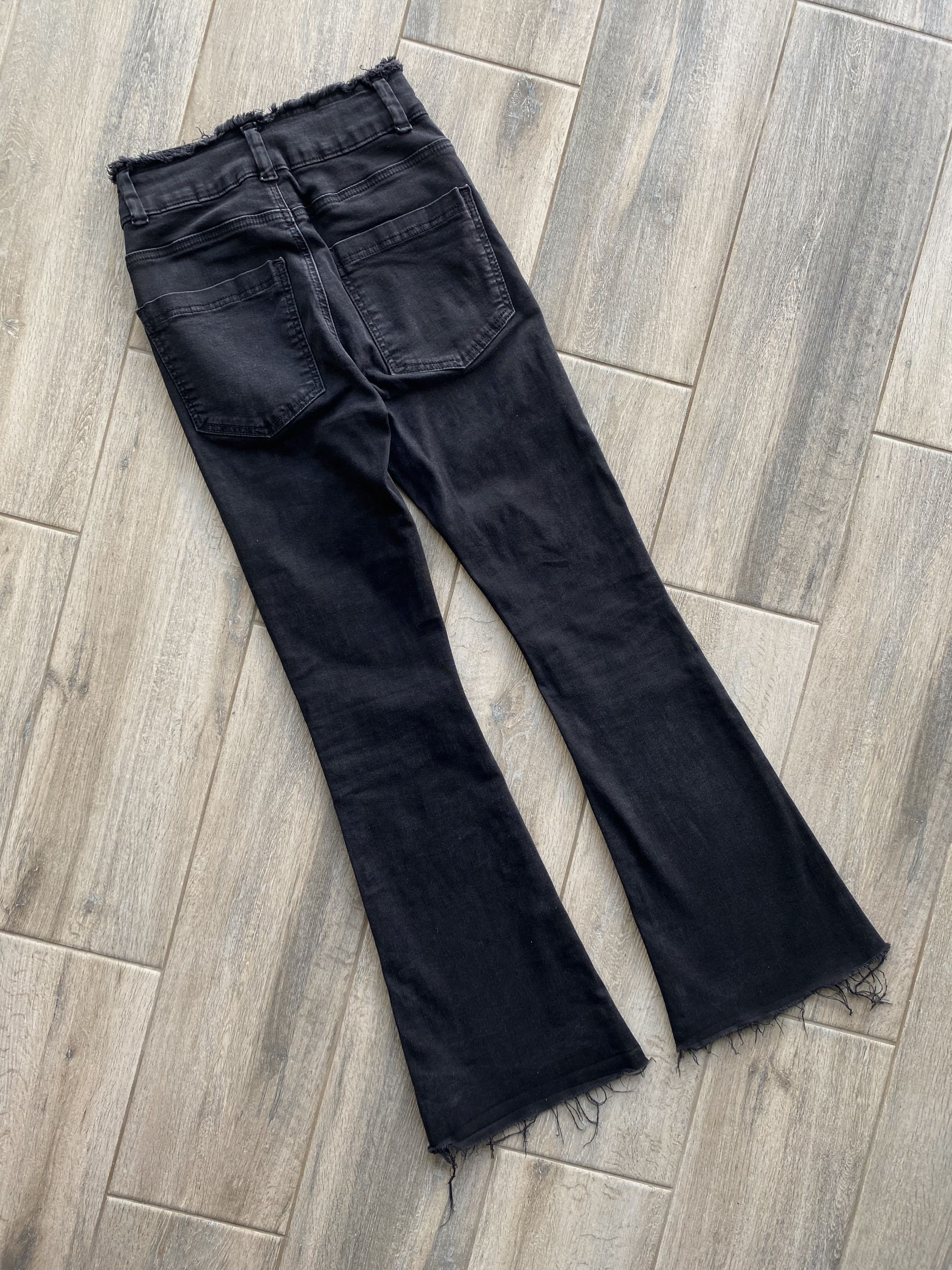 Thom Krom Thom Krom Women’s Flared Denim Jeans – Black Ash, Size XS Size 26" / US 2 / IT 38 - 9 Thumbnail