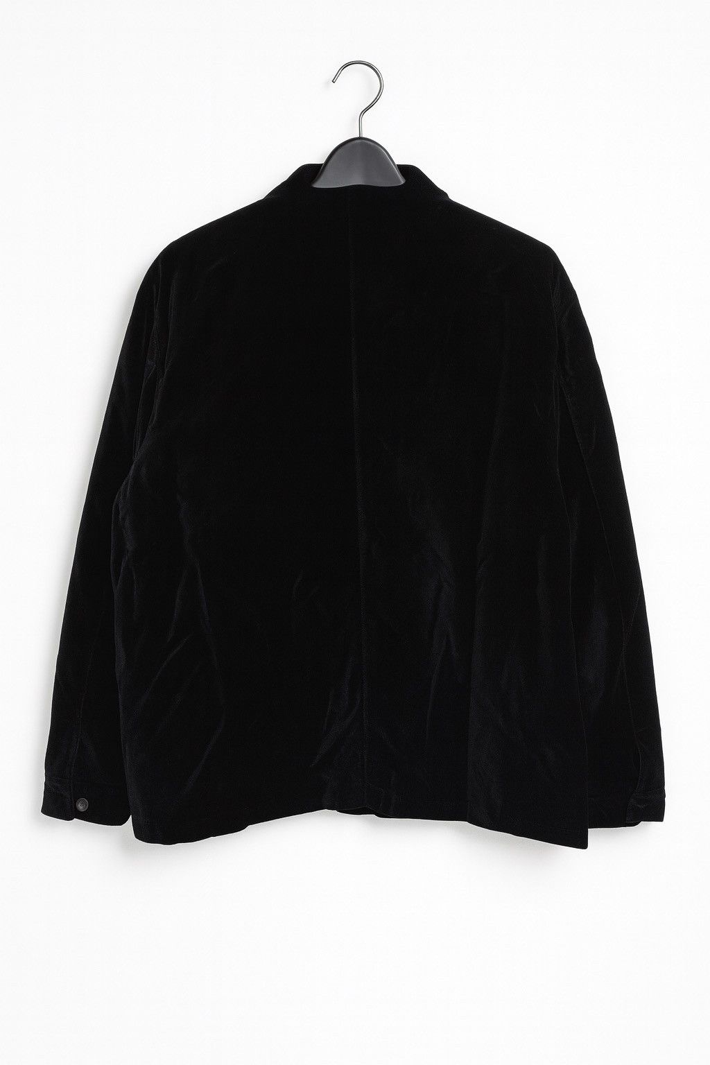 Kansai Yamamoto Vintage SISSY by Kansai Yamamoto Black Velvet Zip Jacket Size US L / EU 52-54 / 3 - 2 Thumbnail