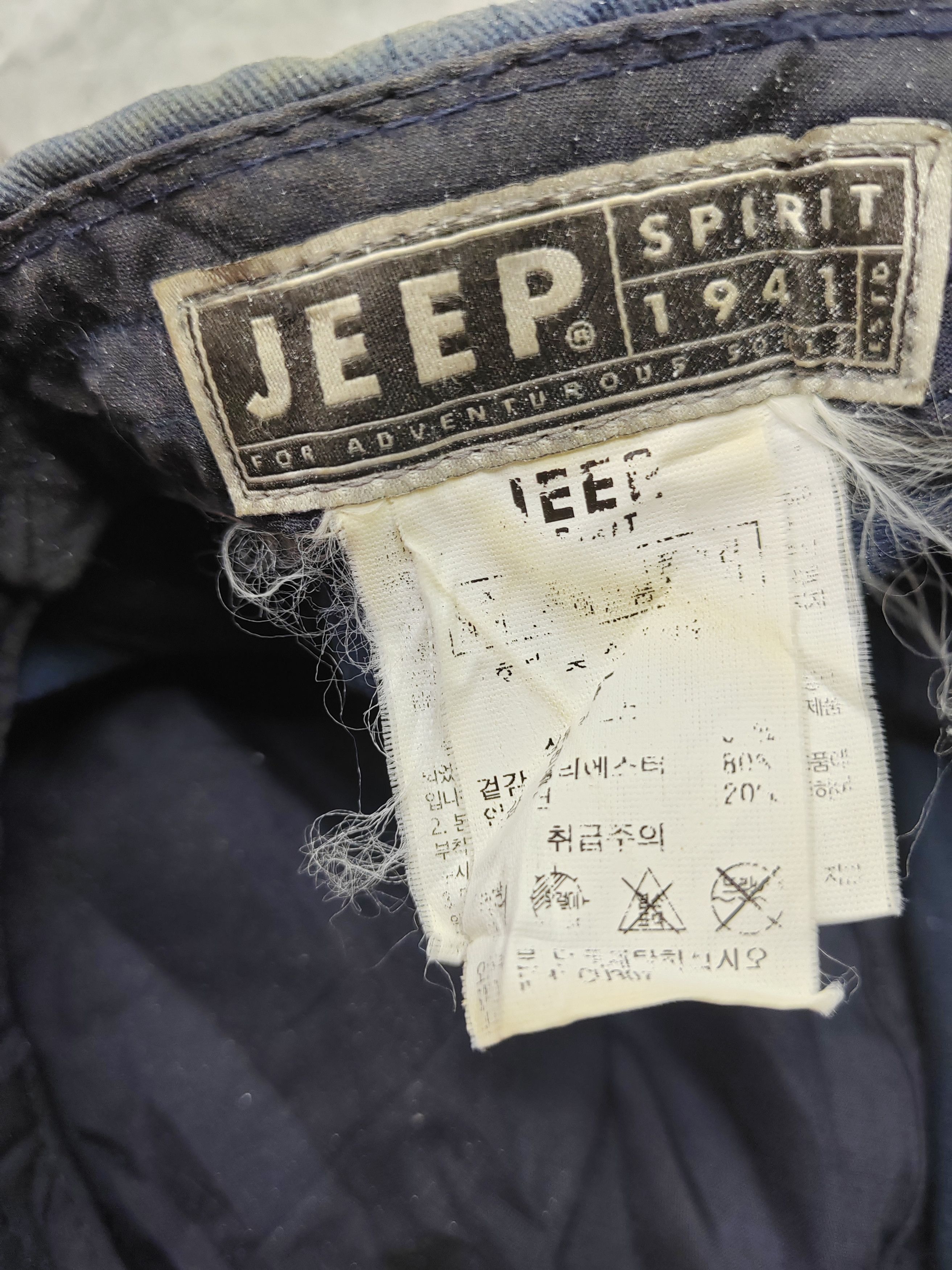 Jeep Vintage Jeep Distressed Style Cap Hat Size ONE SIZE - 6 Thumbnail