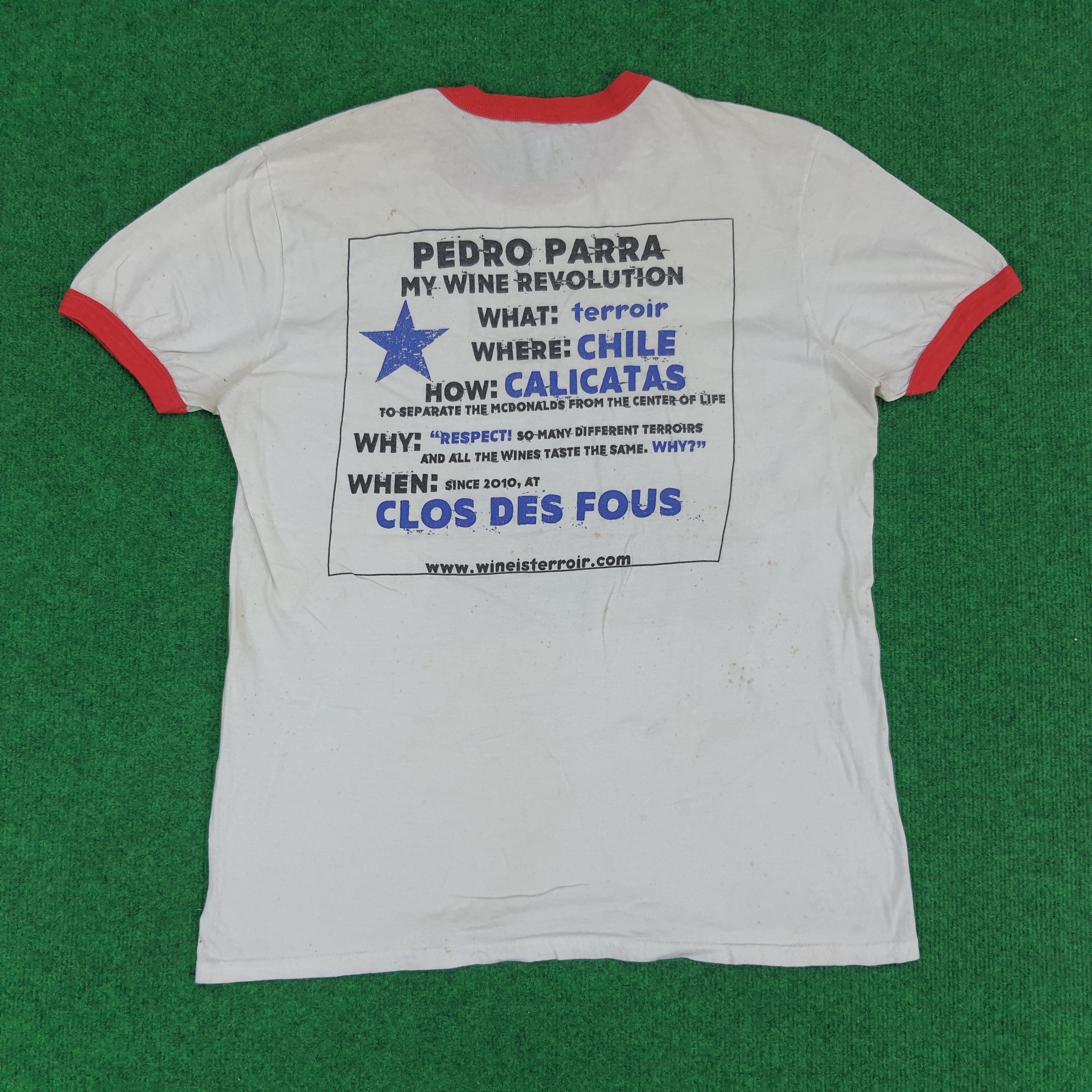 Band Tees × Vintage Vintage Pedro Parra Terroir T-shirt Size US L / EU 52-54 / 3 - 3 Thumbnail