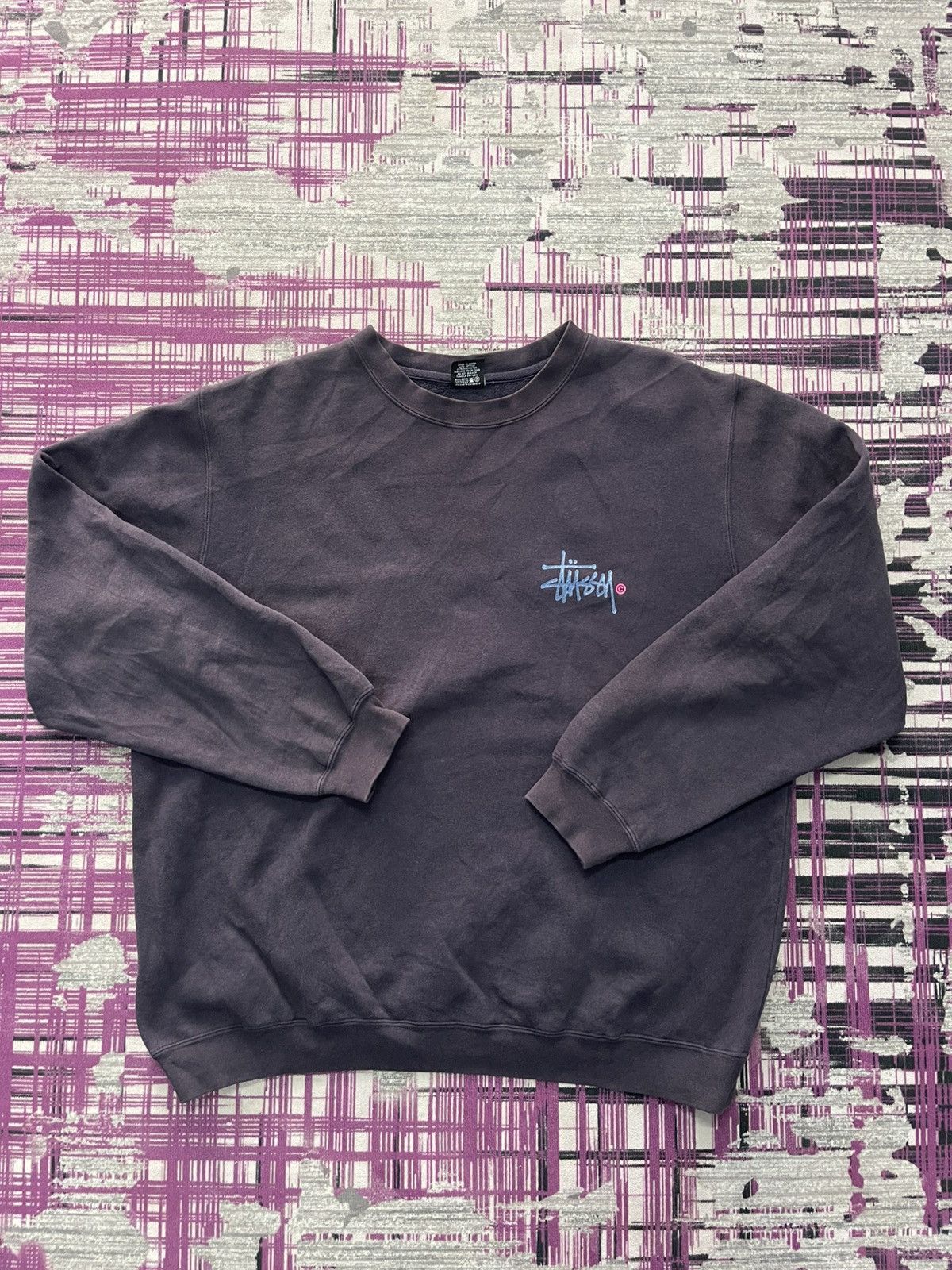 Stussy VINTAGE STUSSY SINGNATURE SPELL OUT VERY RARE Size US L / EU 52-54 / 3 - 2 Thumbnail