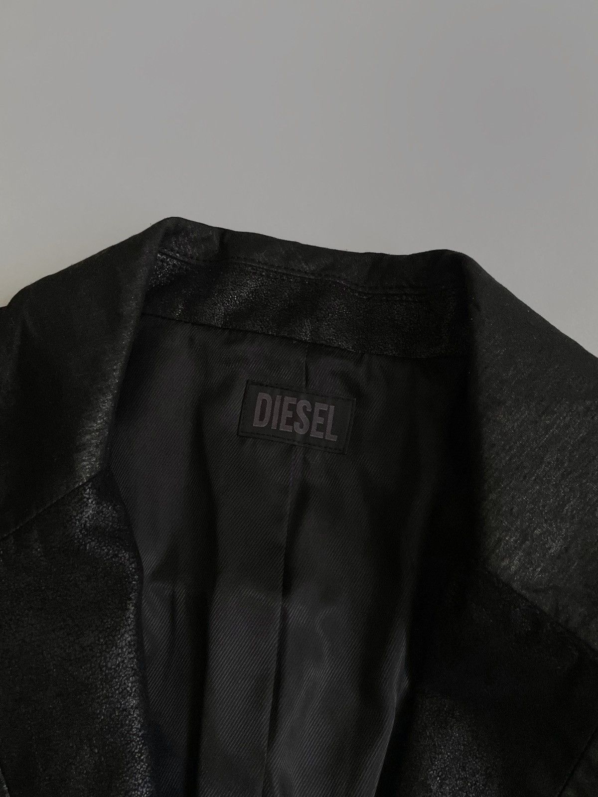 Designer × Diesel Diesel back shine blazer Japanese style Size M / US 6-8 / IT 42-44 - 7 Thumbnail