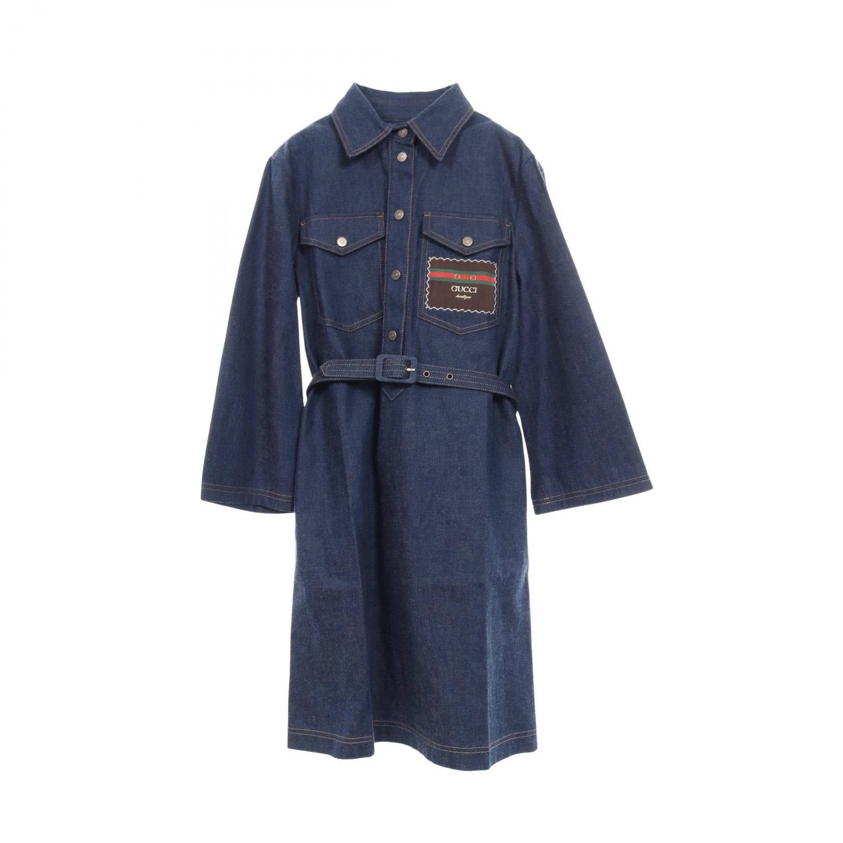 Gucci Gucci Gucci Cotton Dress Textile Dresses DUTY FREE for USA Size ONE SIZE - 1 Thumbnail