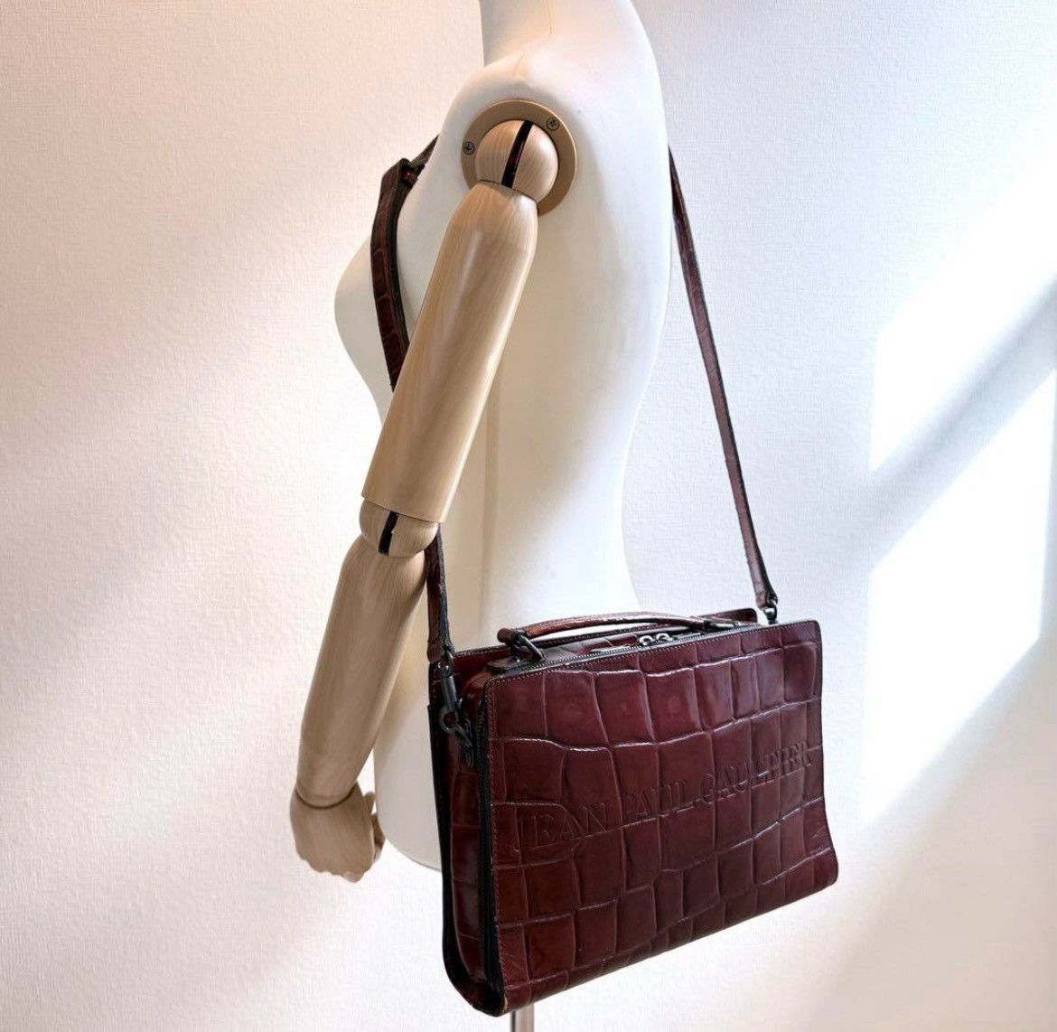 Jean Paul Gaultier Jean Paul Gaultier crocodile bag Size ONE SIZE - 2 Thumbnail