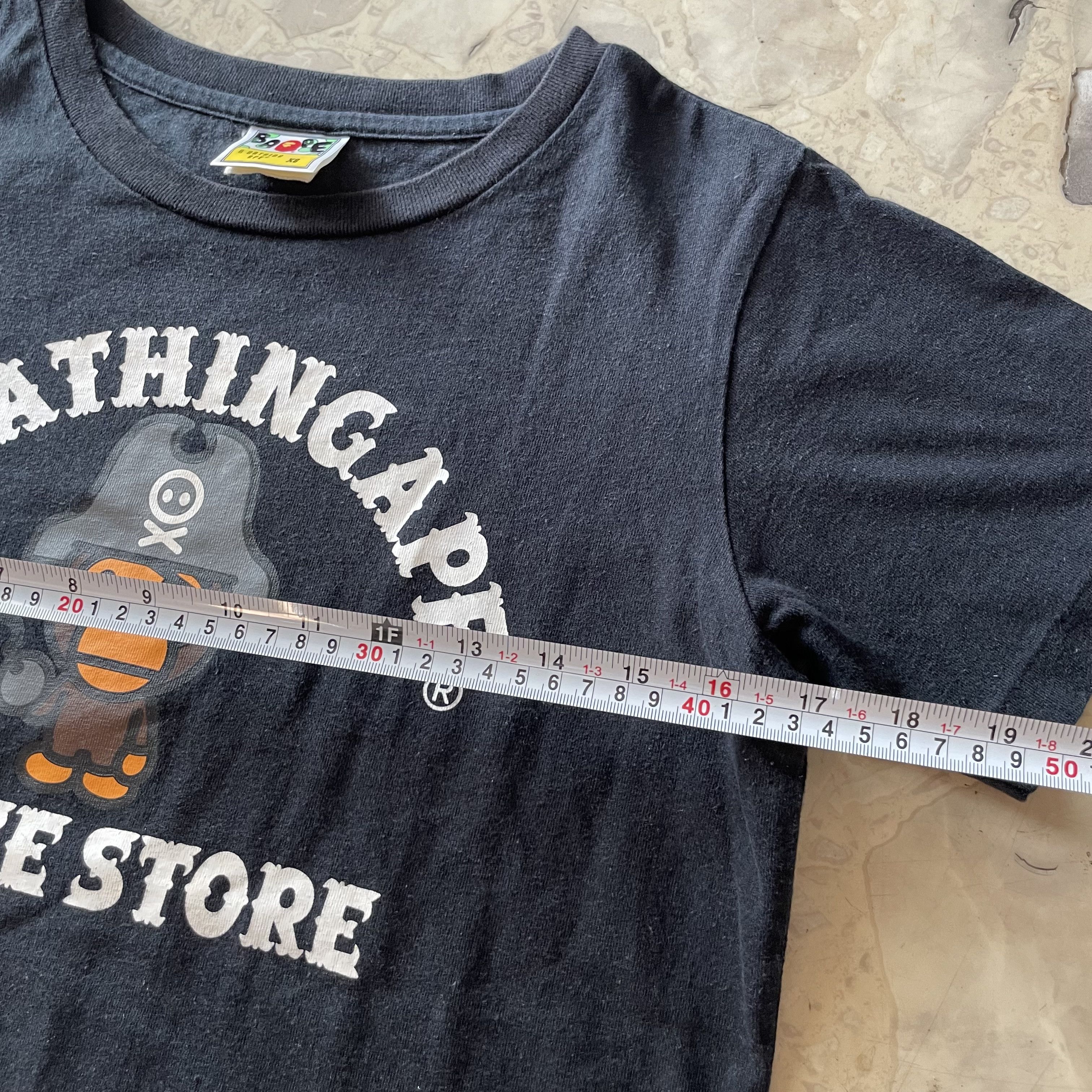 Bape Vintage Y2K A Bathing Ape x Pirate Store Tee Size XS / US 0-2 / IT 36-38 - 6 Thumbnail