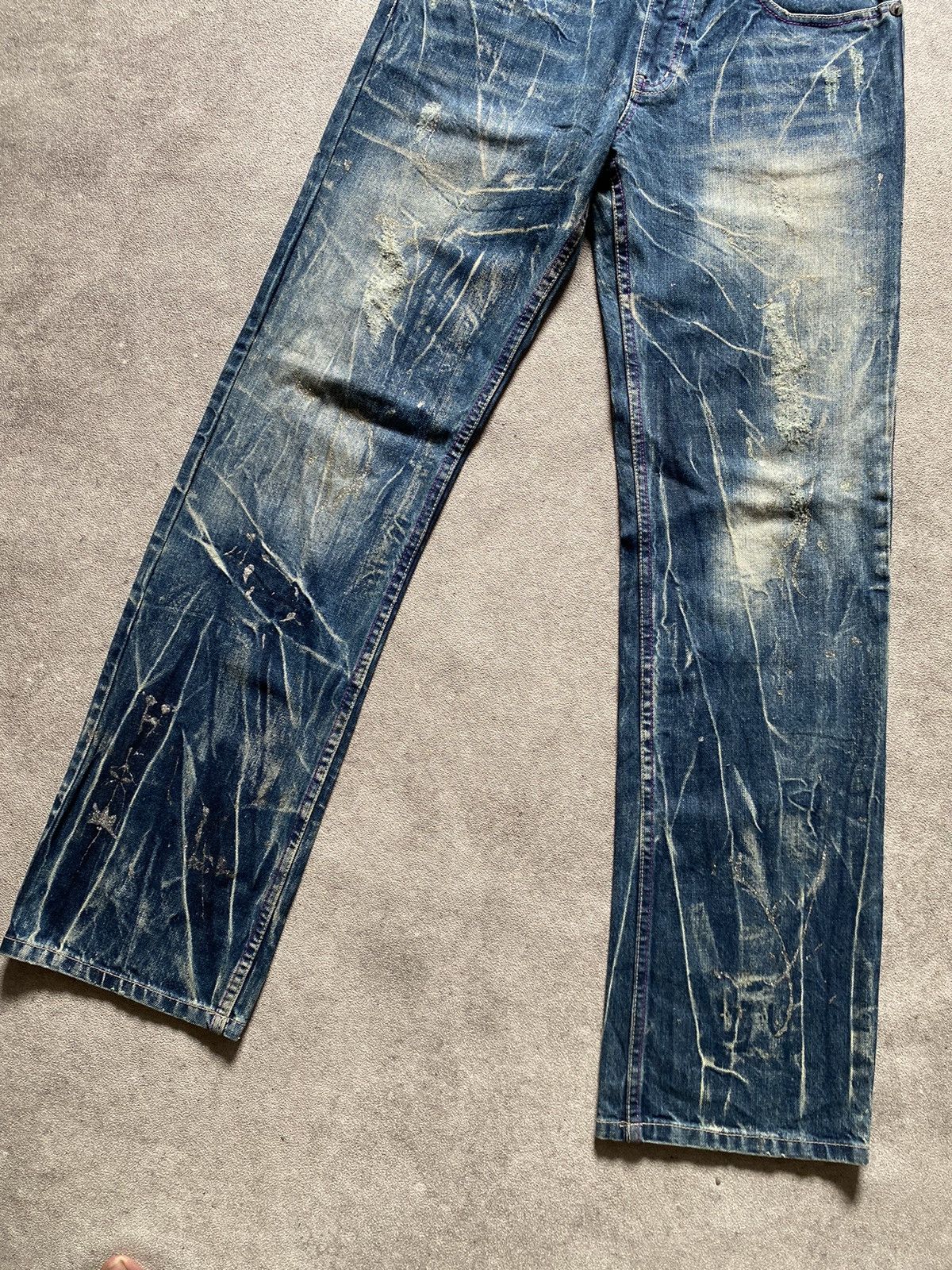 Tornado Mart 2000s Nylaus Distressed Size US 30 / EU 46 - 4 Thumbnail