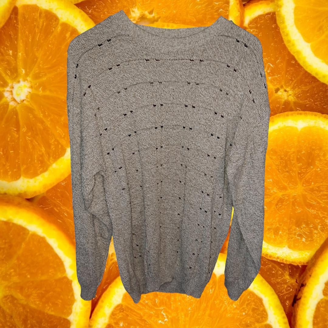 Croft & Barrow Croft & Barrow Tan with Design Crew Neck Sweater Size Medium Size US M / EU 48-50 / 2 - 1 Thumbnail