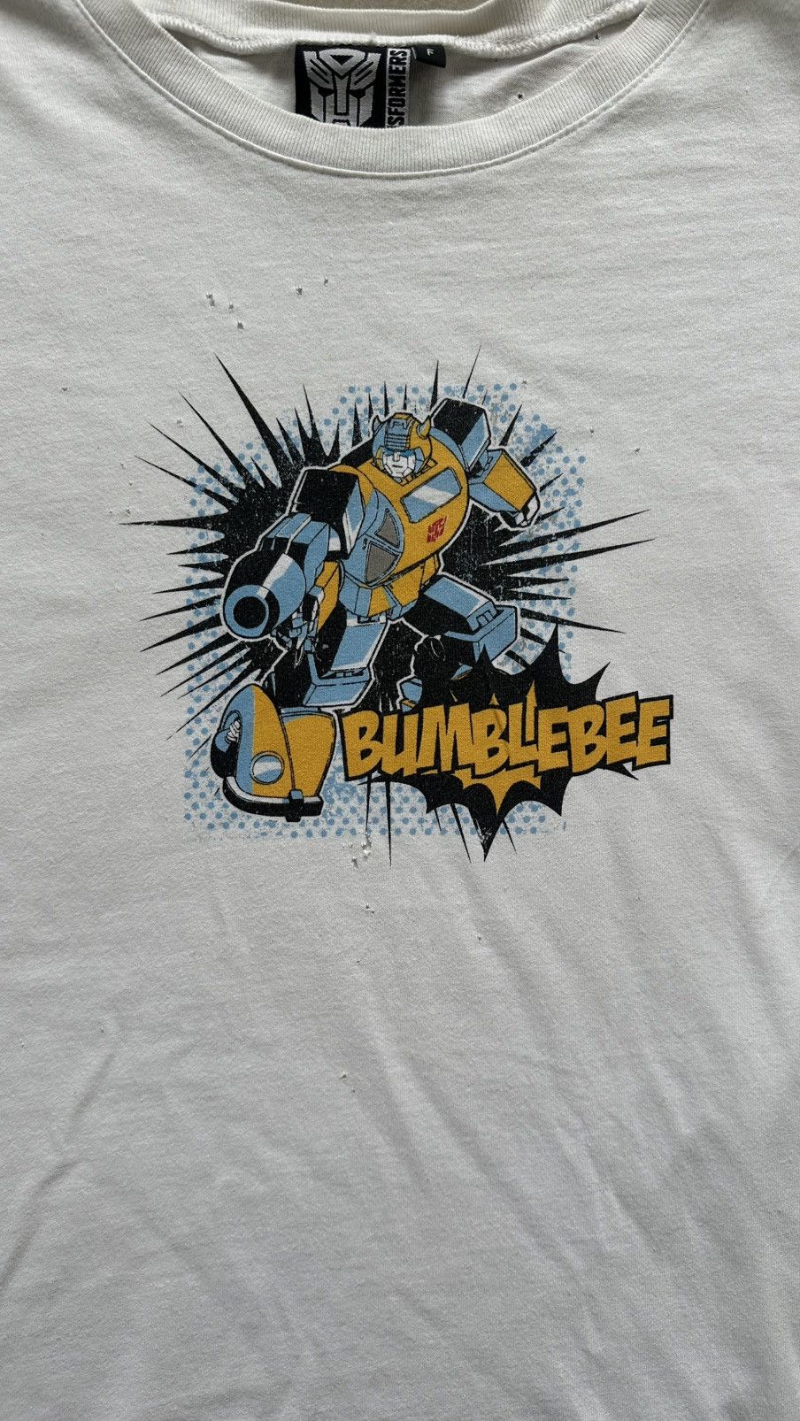 Transformers × Vintage VINTAGE TRANSFORMERS BUMBLEBEE HAVOLINE DISTRESSED TEE Size US L / EU 52-54 / 3 - 2 Thumbnail