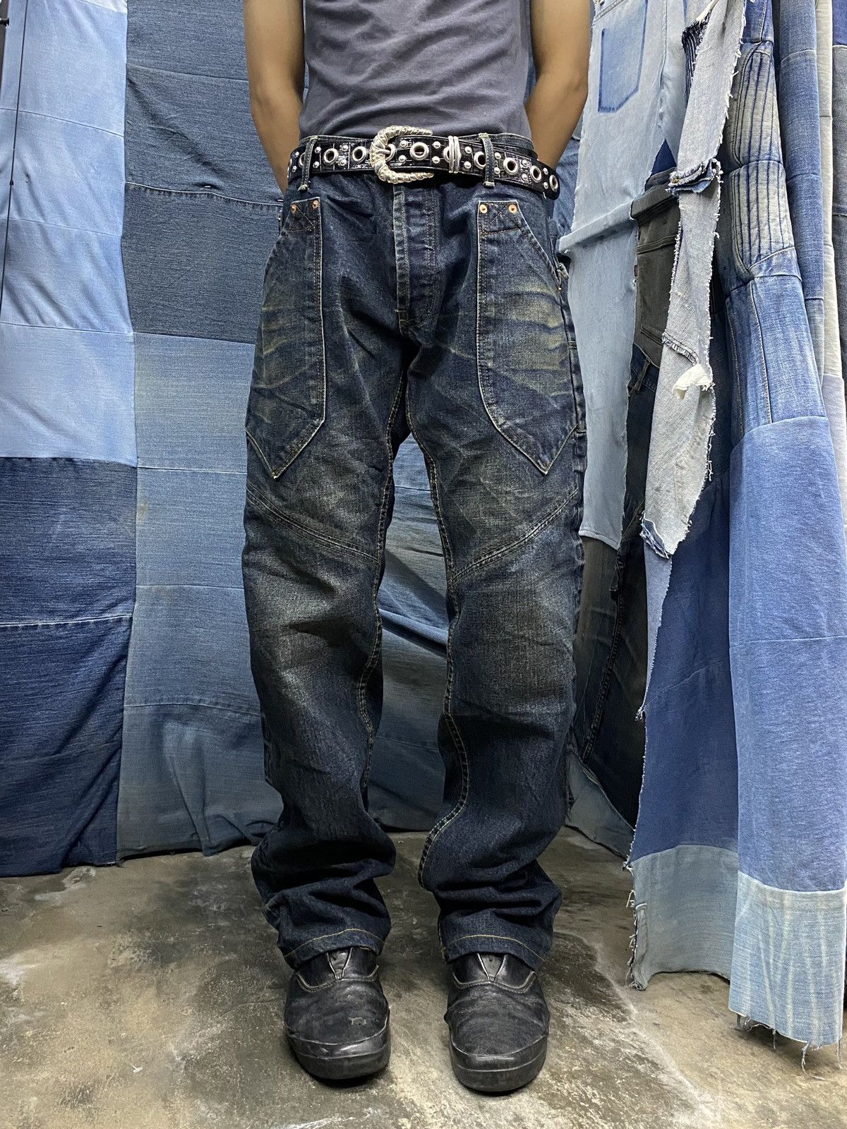 If Six Was Nine × Japanese Brand undefined japanese brand soi denim jeans Size US 32 / EU 48 - 16 Thumbnail
