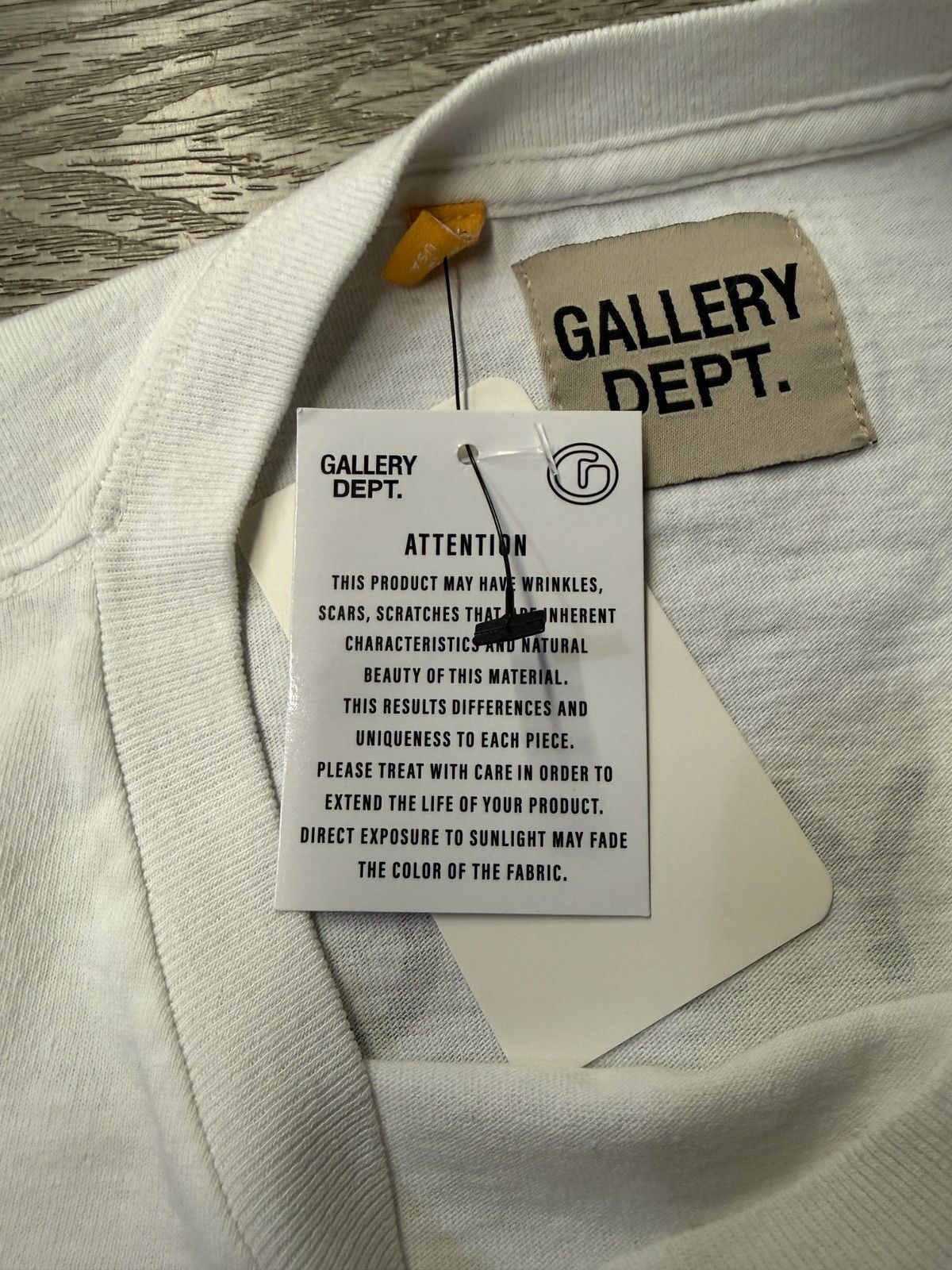 Gallery Dept. Gallery Dept Scrypt File Tee Size US XXL / EU 58 / 5 - 6 Thumbnail