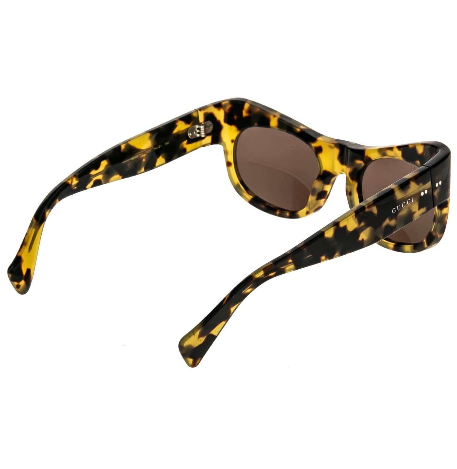 Gucci GUCCI Gg0870s 0870 Havana Brown Designer Runway Unisex 003 Size ONE SIZE - 7 Thumbnail