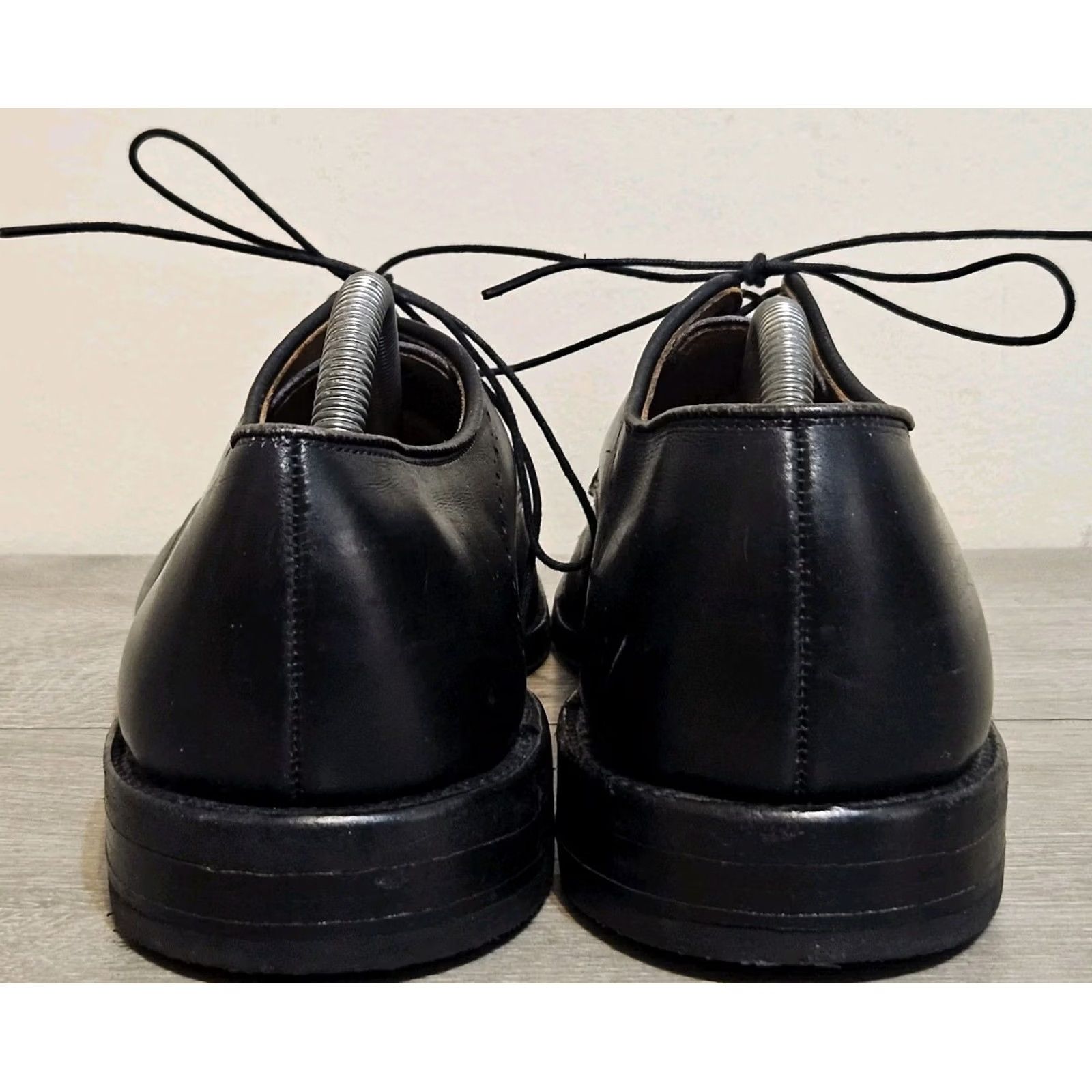 Allen Edmonds Allen Edmonds Troy Mens Dress Shoes Cap Toe Oxford Black Leather Size 10 B Size ONE SIZE - 5 Thumbnail