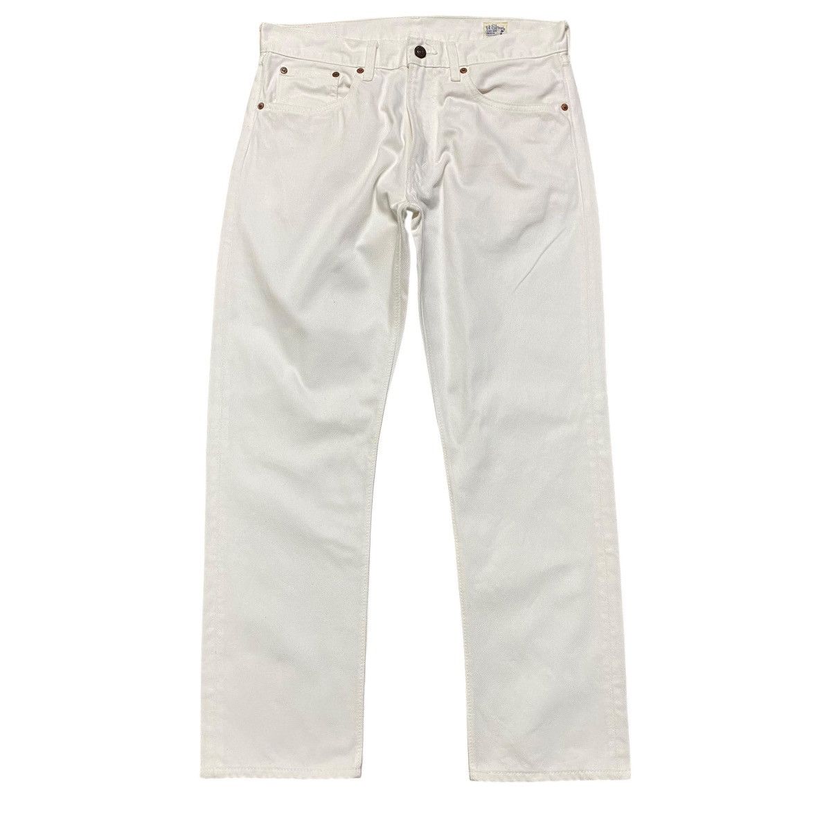 Orslow Orslow 107 Ivy Fit White Denim Jeans Size US 32 / EU 48 - 2 Thumbnail