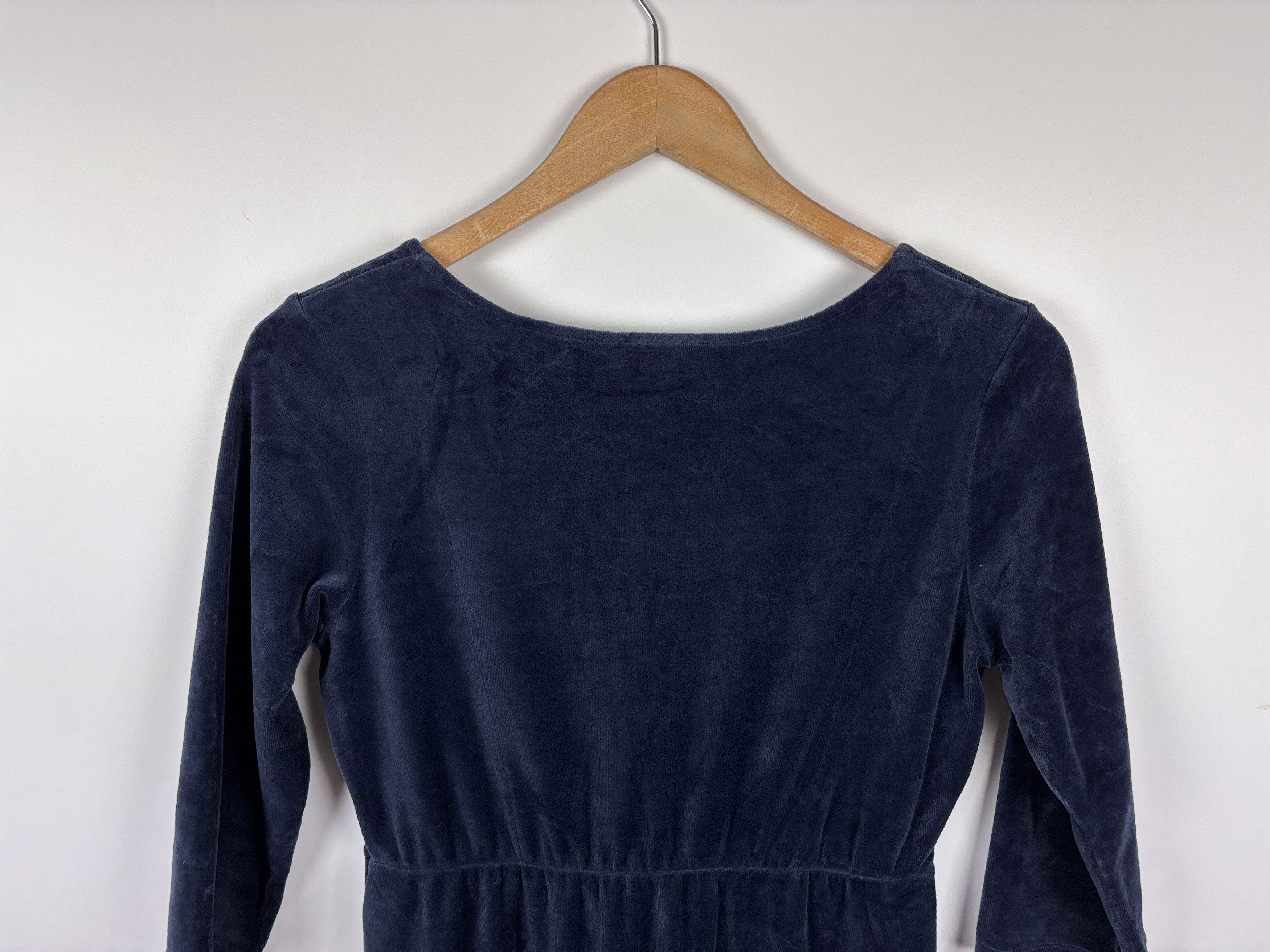 Gudrun Sjoden Gudrun Sjoden Velour Dress Blue Size S Size S / US 4 / IT 40 - 6 Thumbnail