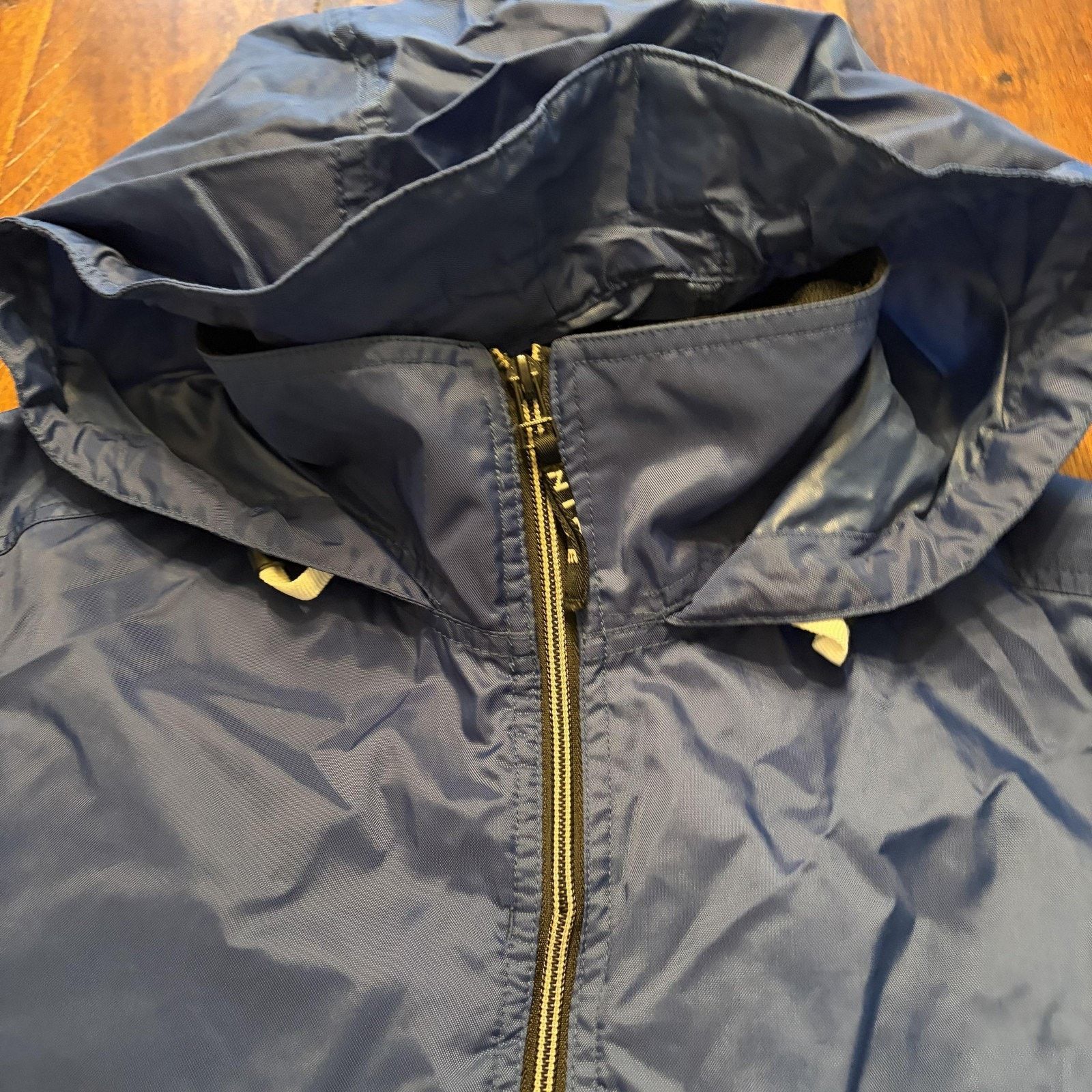 Nike Nike Pullover Jacket Mens Large Blue Half Zip Windbreaker Size US L / EU 52-54 / 3 - 9 Thumbnail