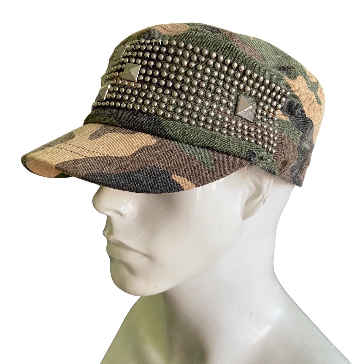 Japanese Brand Camo Studded Patrol Hat ifsixwasnine Size ONE SIZE - 1 Thumbnail