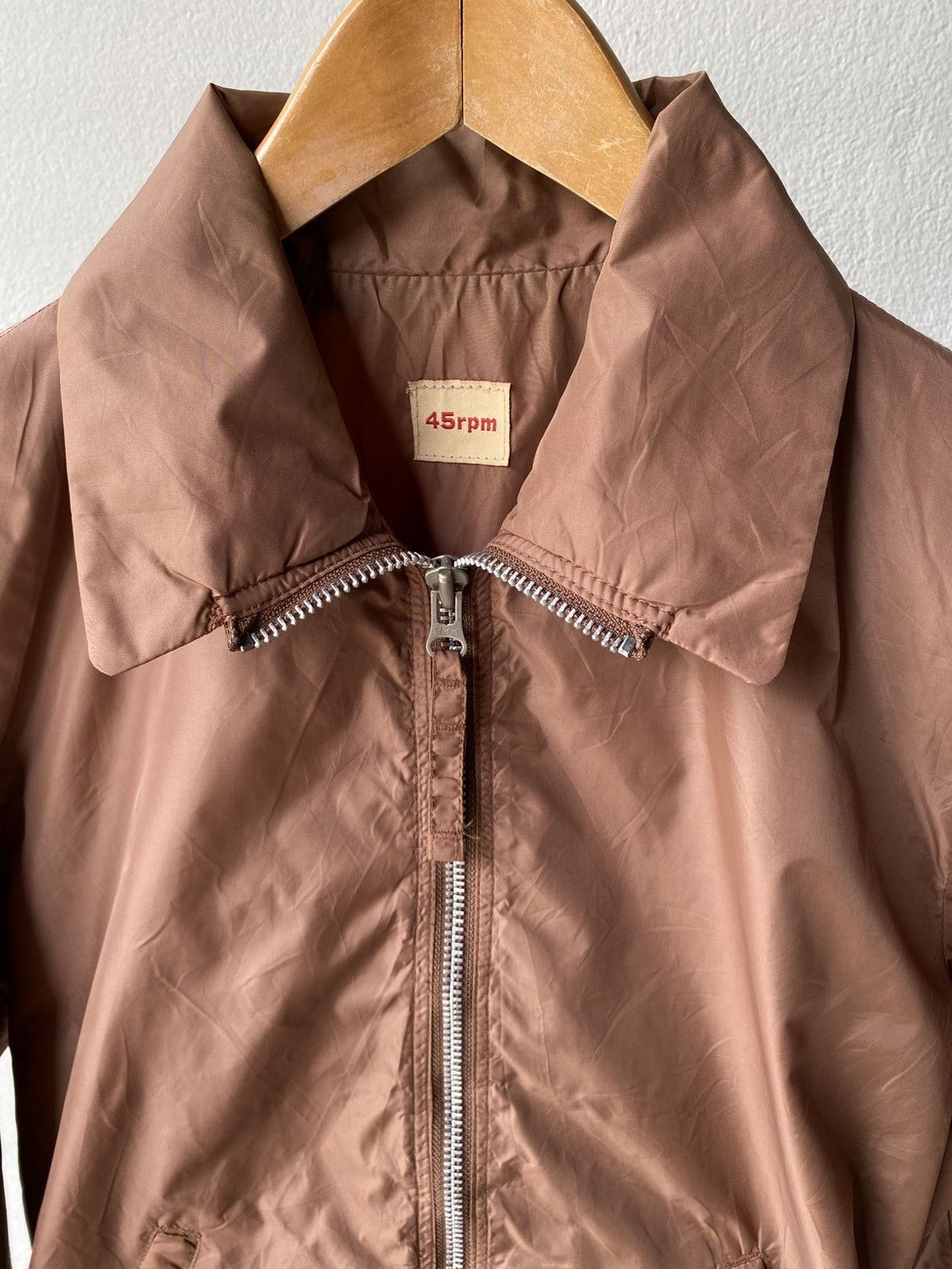45rpm 45rpm Brown jacket with center zip Size M / US 6-8 / IT 42-44 - 14 Thumbnail