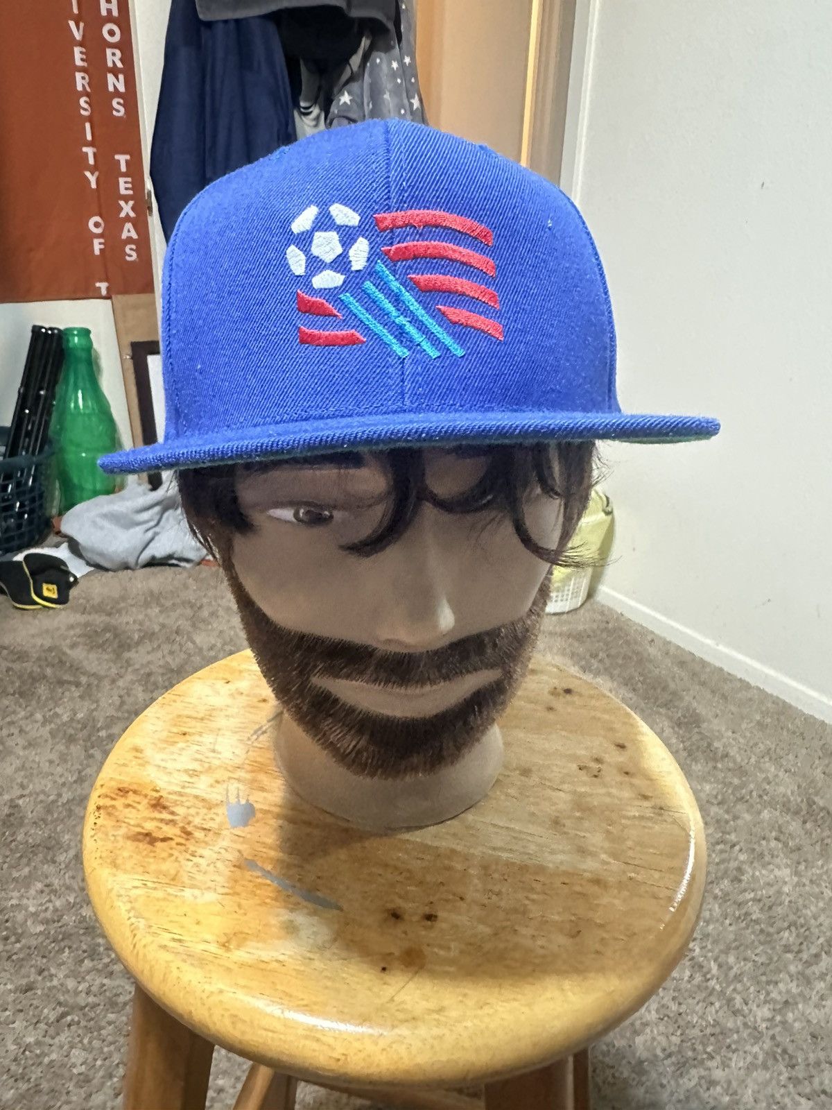 New Era Vintage FIFA World Cup soccer “triple blue” hat 00s Size ONE SIZE - 1 Thumbnail