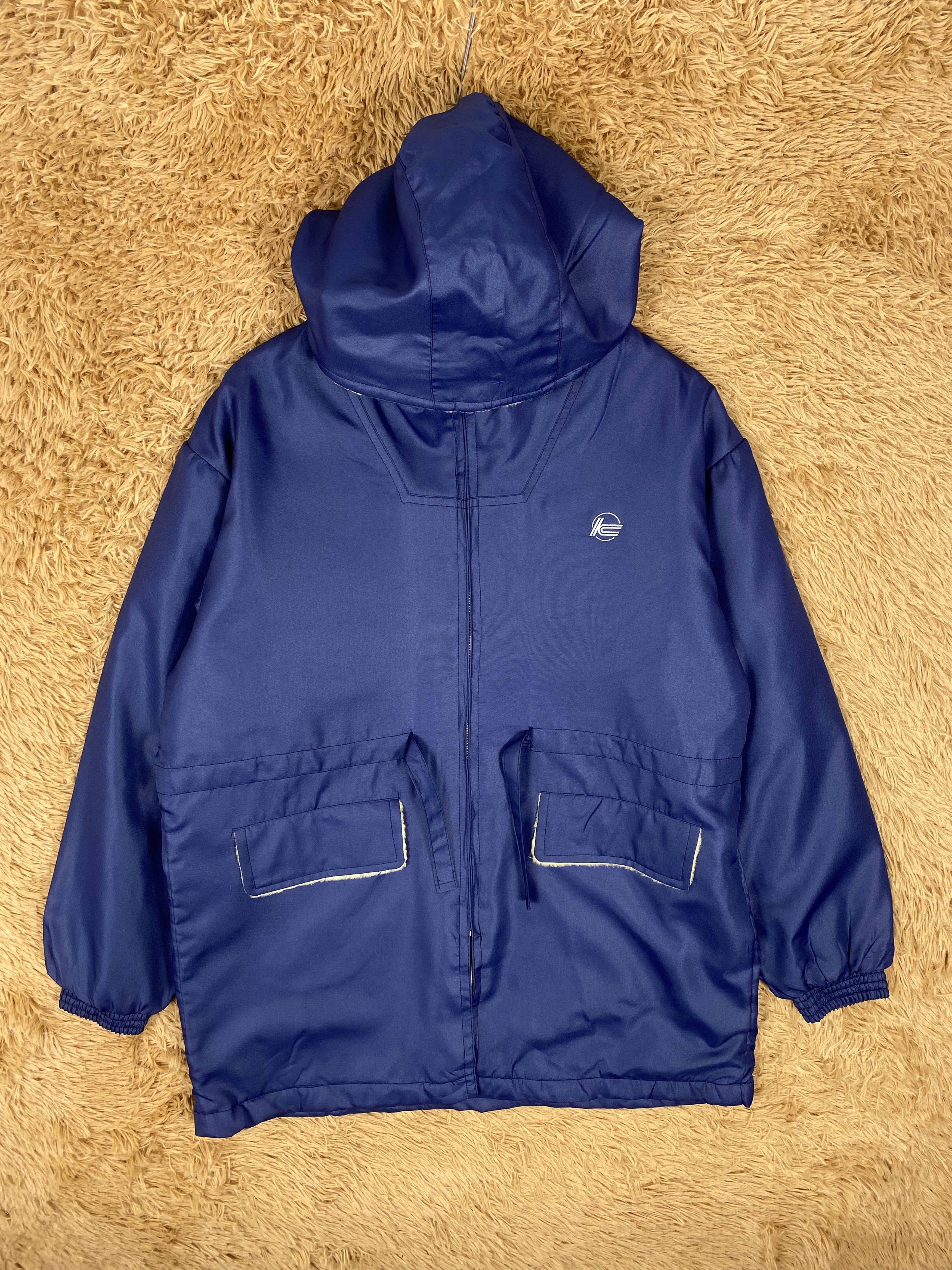 Vintage Japanese Brand Hoodie Fleece Lining Jacket J2345