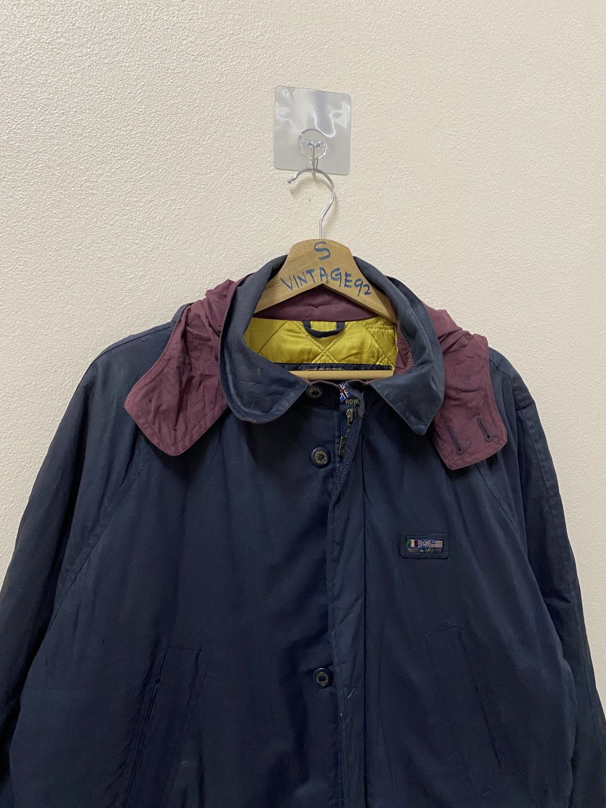 Paul & Shark VTG Paul & Shark Yachting Parka | Scenic Harbor Art Lining Size US L / EU 52-54 / 3 - 9 Thumbnail