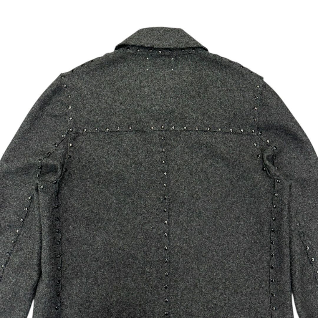 Maison Margiela Martin Margiela AW07 No.10 Studded Wool Coat Size US S / EU 44-46 / 1 - 4 Thumbnail