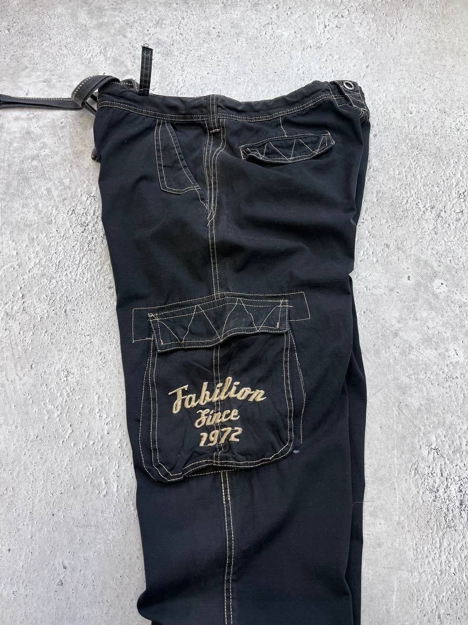 Japanese Brand 2000s Tete Home Multipocket Bondage Cargo Pants Size US 30 / EU 46 - 10 Thumbnail