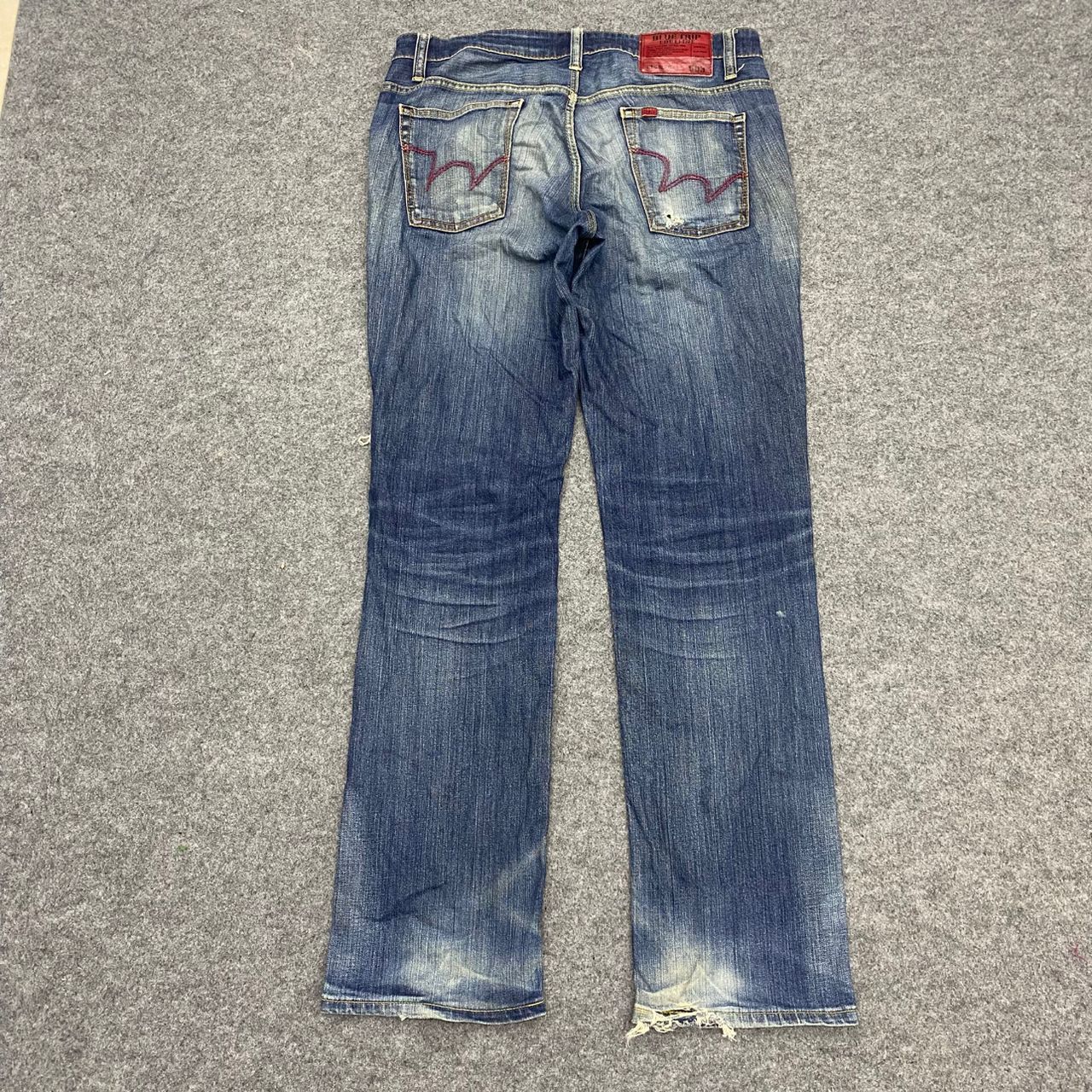 Edwin 💥Best Offer💥Vintage Edwin 512 Distressed Denim Size US 34 / EU 50 - 2 Thumbnail