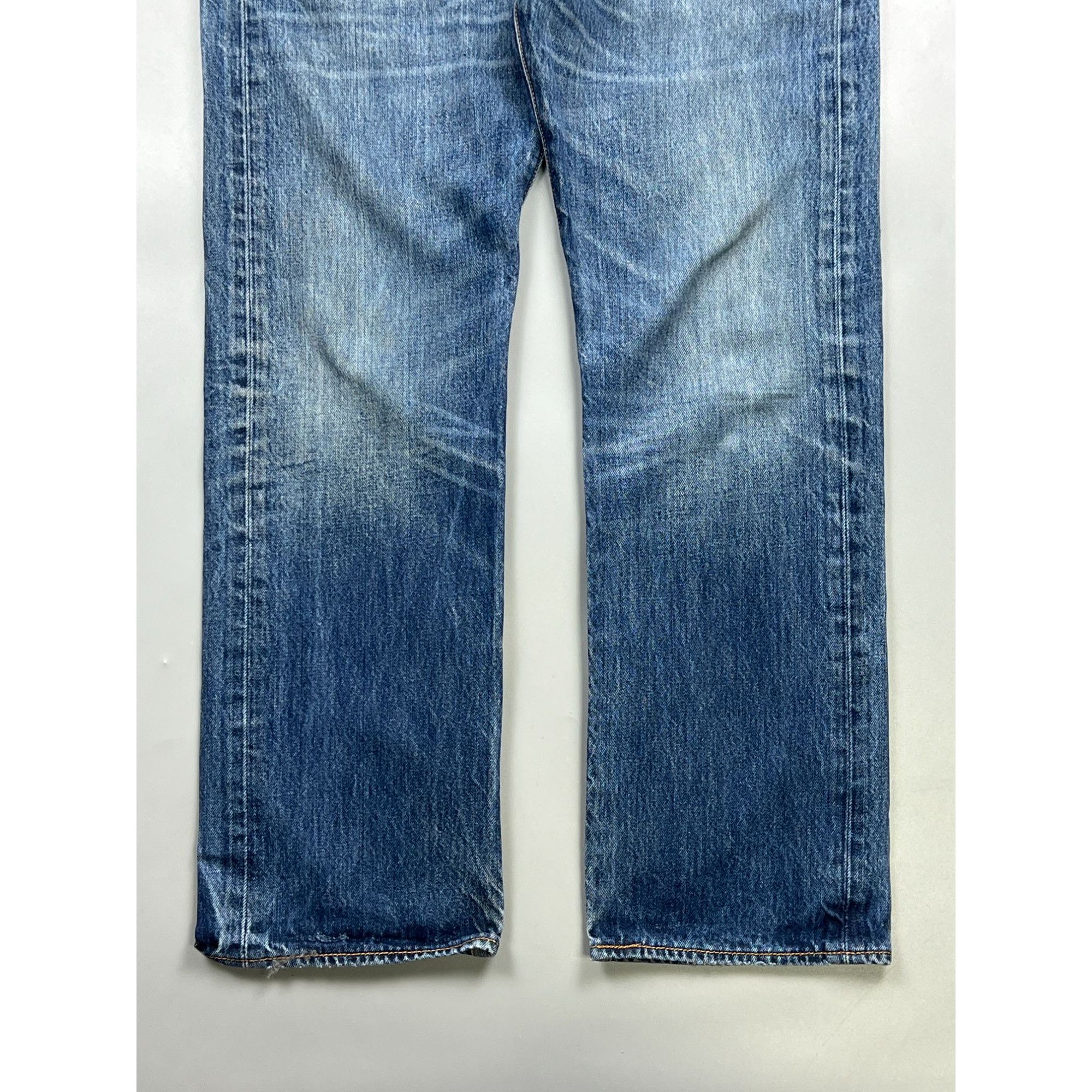 Levi's Levi’s 501 Distressed Denim Jeans Pants (Y0918) Size US 34 / EU 50 - 2 Thumbnail