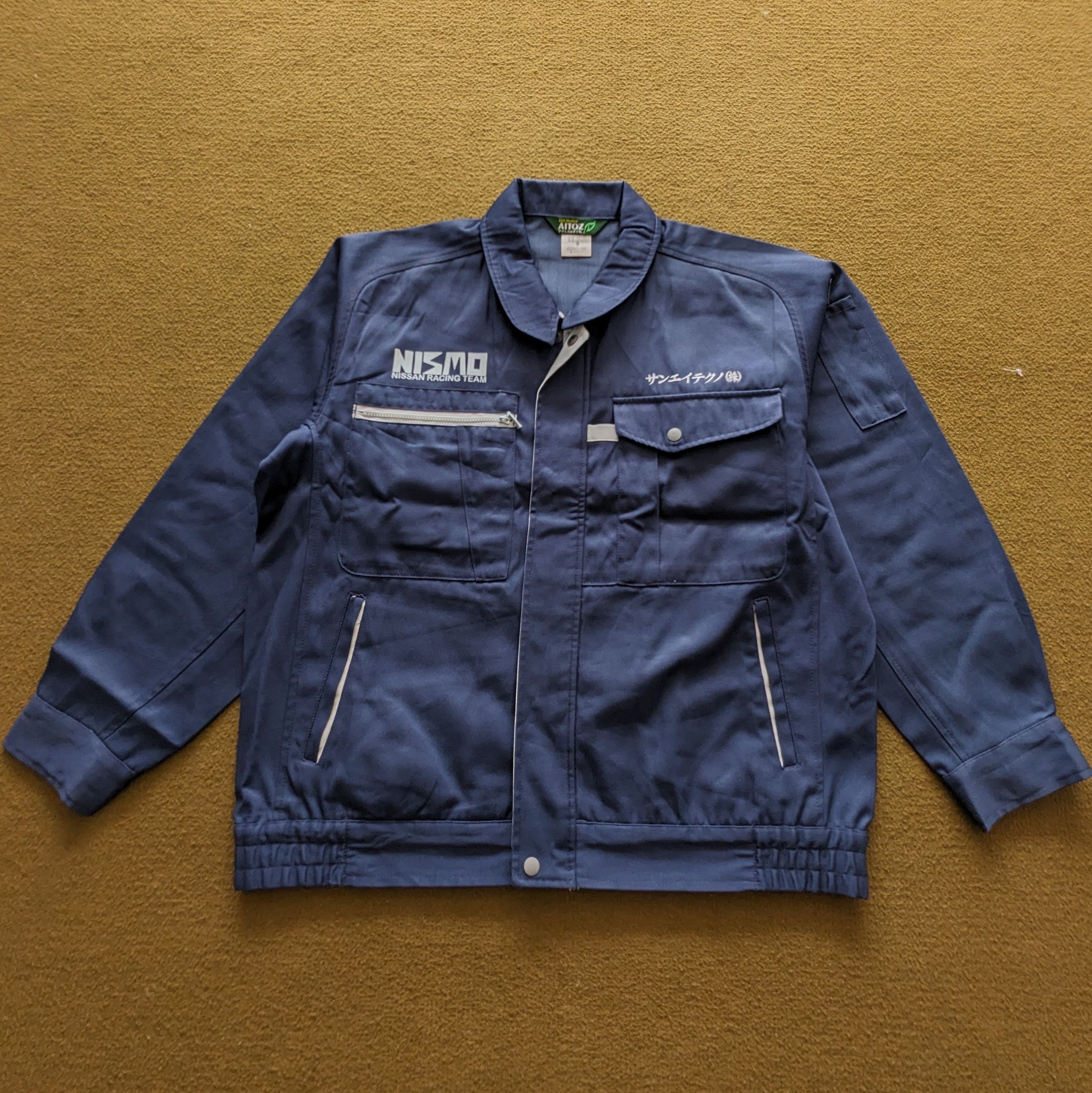 Vintage Vintage NISMO NISSAN Racing Uniform Workers Custom Jacket Size US L / EU 52-54 / 3 - 3 Thumbnail
